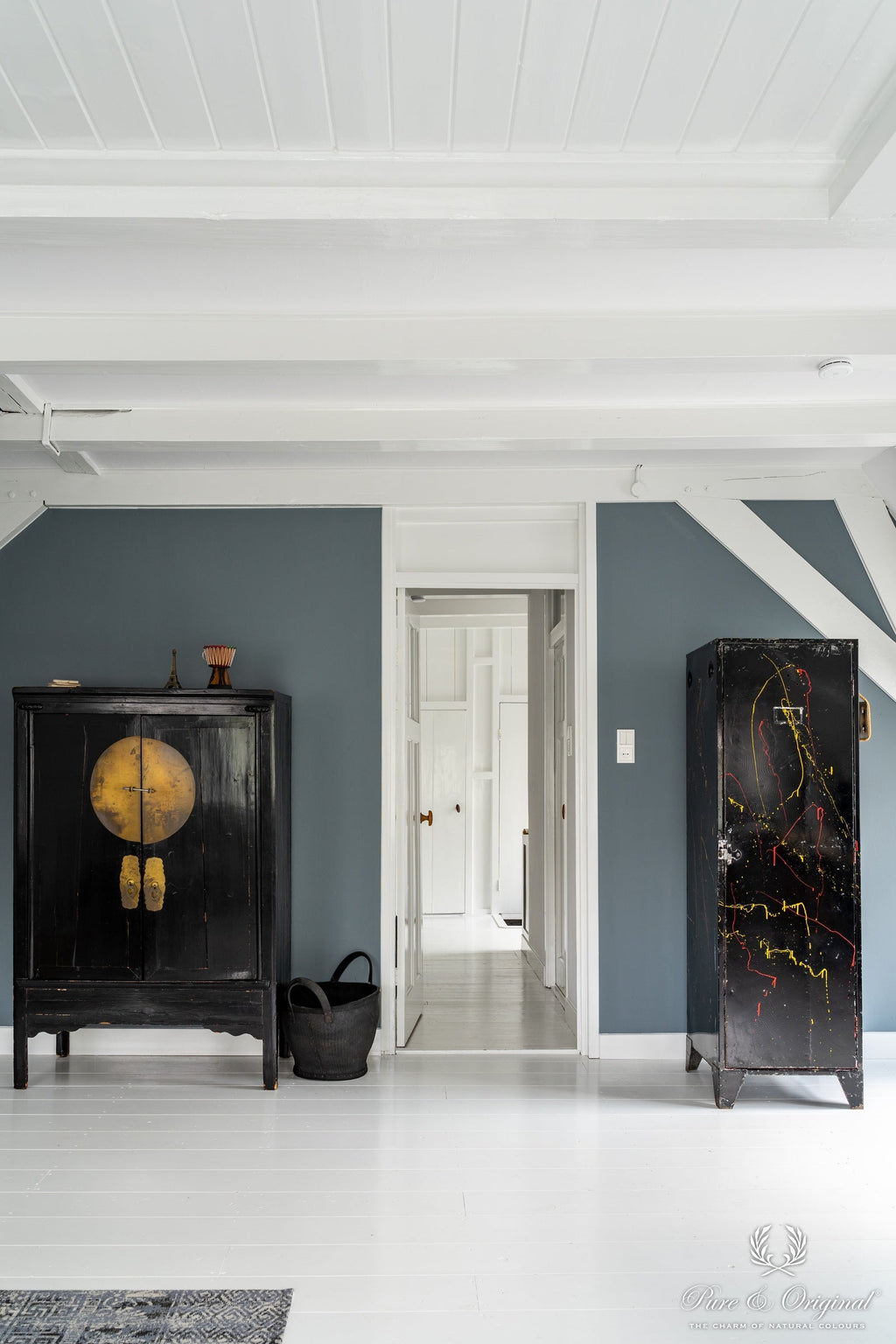 Pure & Original Blue Stone Licetto muurverf in interieur