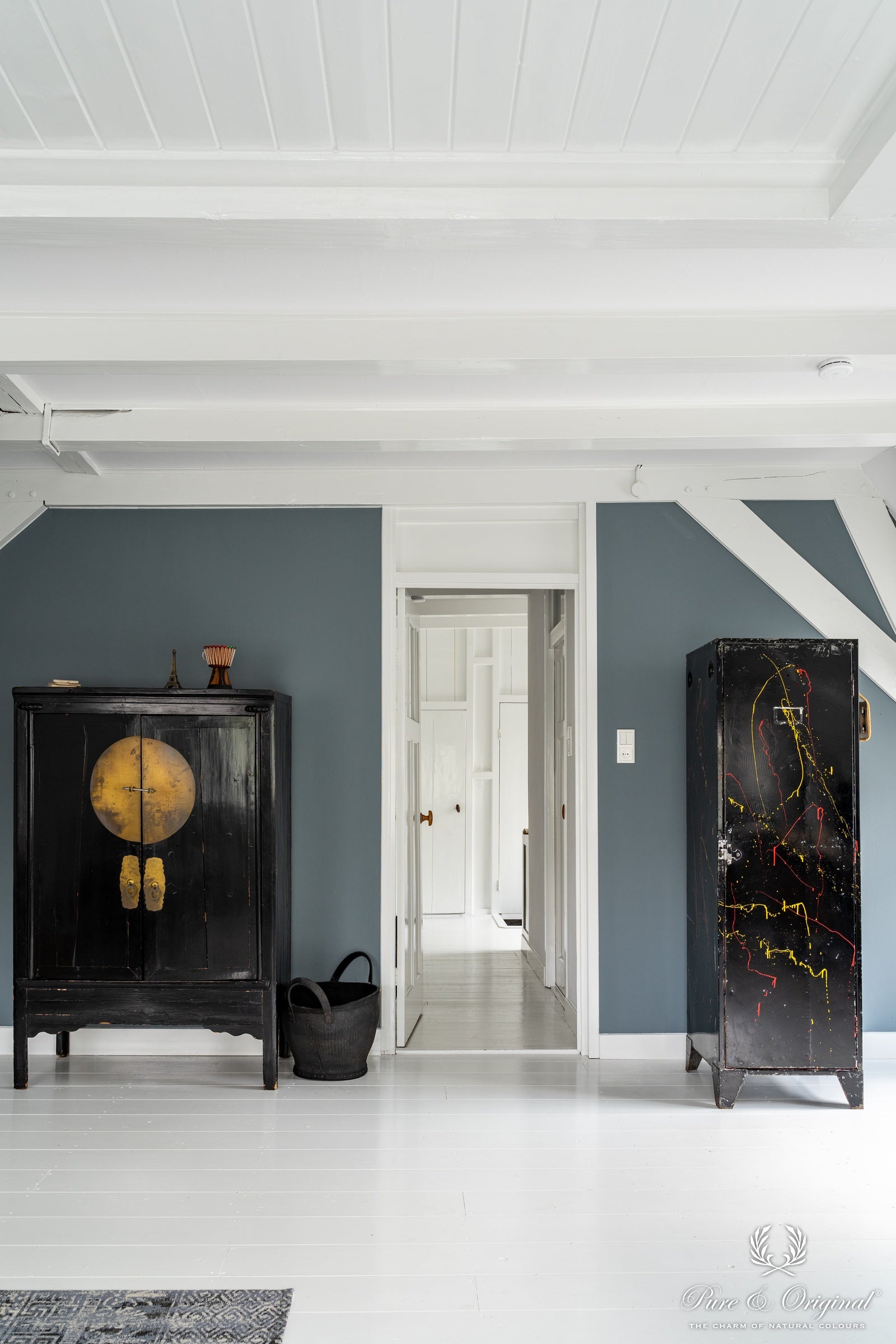Pure & Original Blue Stone Licetto muurverf in interieur