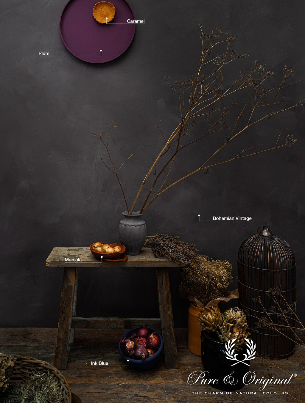 Pure & Original Bohemian Vintage Classico krijtverf in interieur
