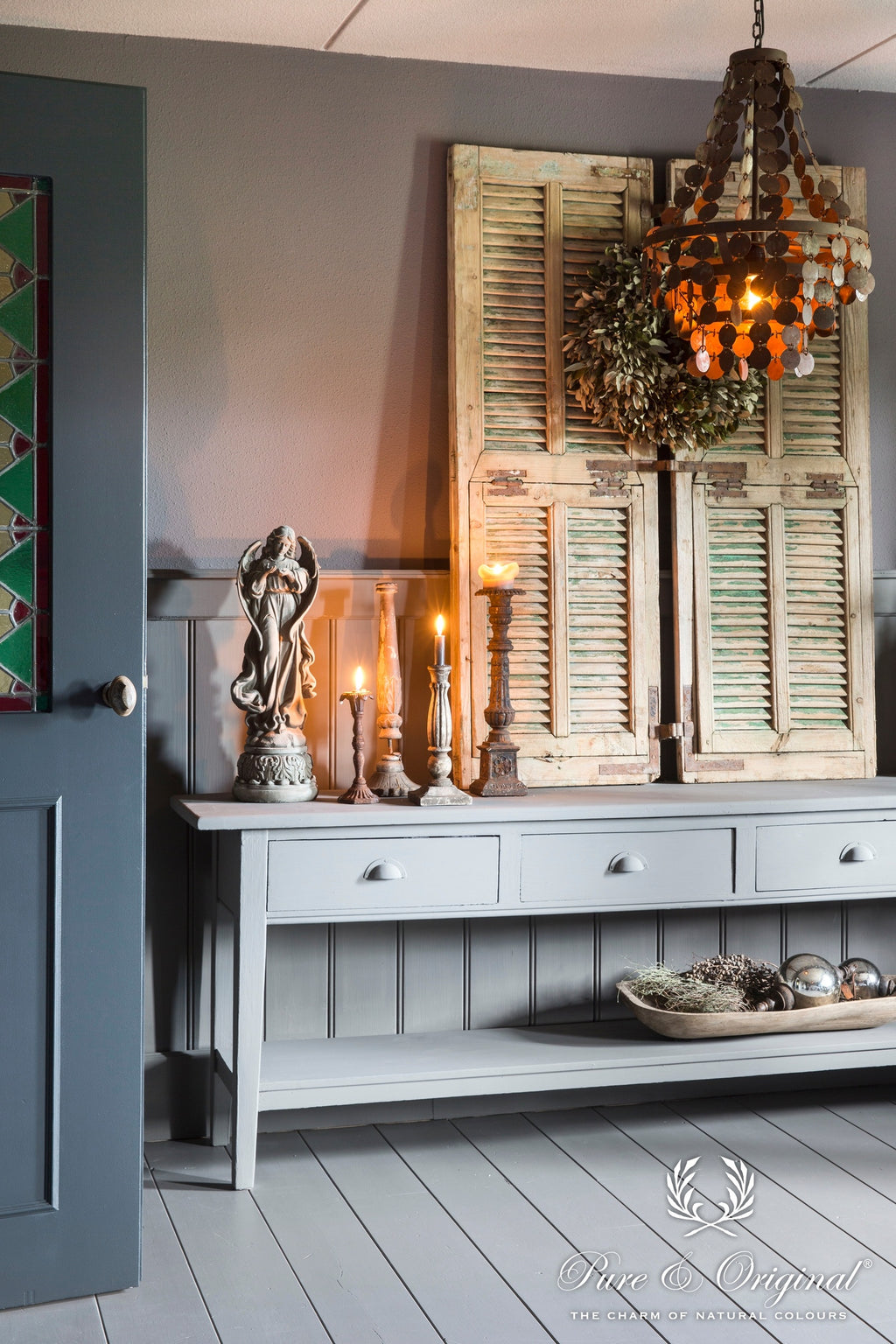Pure & Original Burned Sand Classico krijtverf in interieur