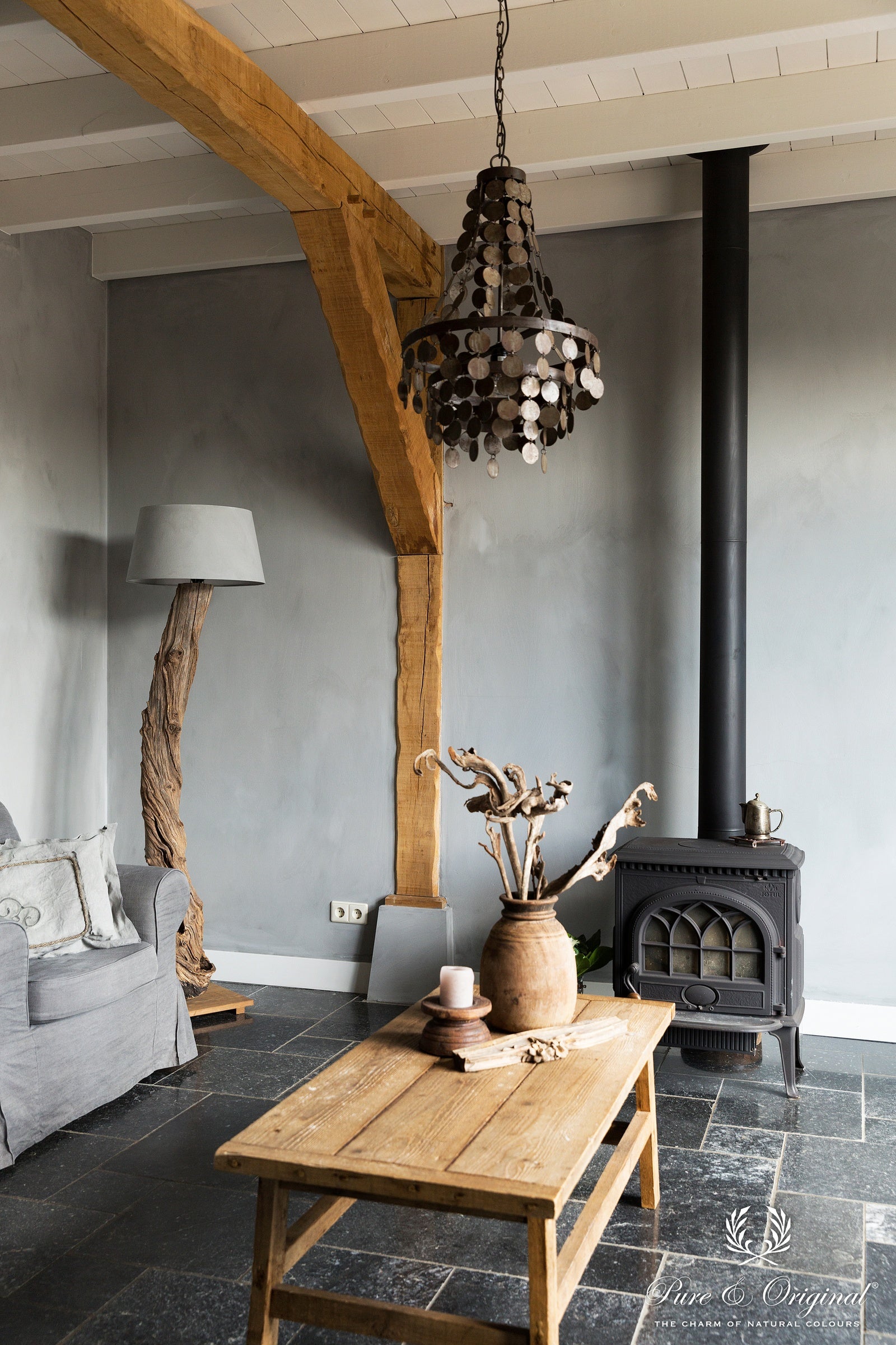 Pure & Original Cannonball Fresco kalkverf in interieur