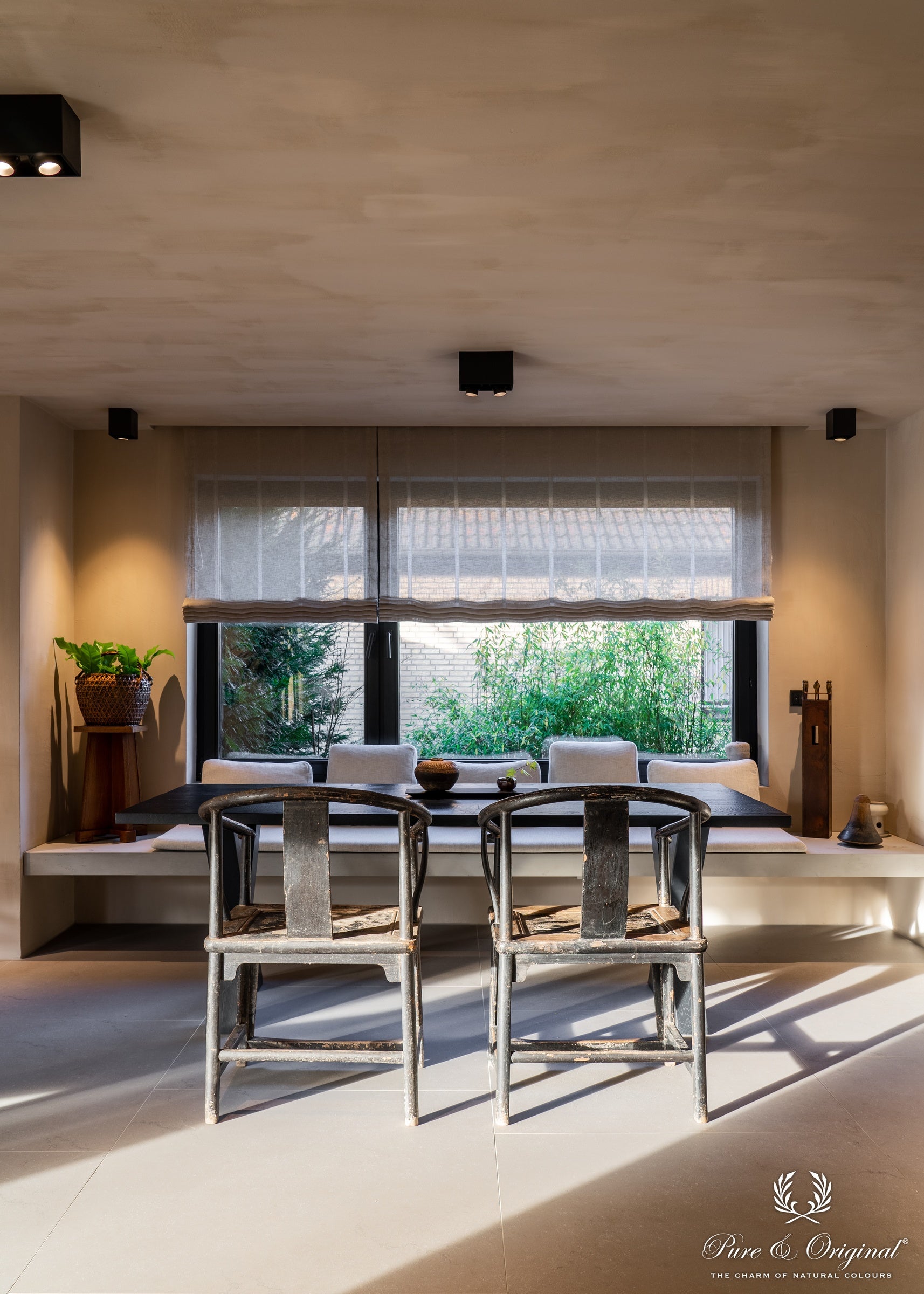 Pure & Original Canvas Fresco kalkverf in interieur