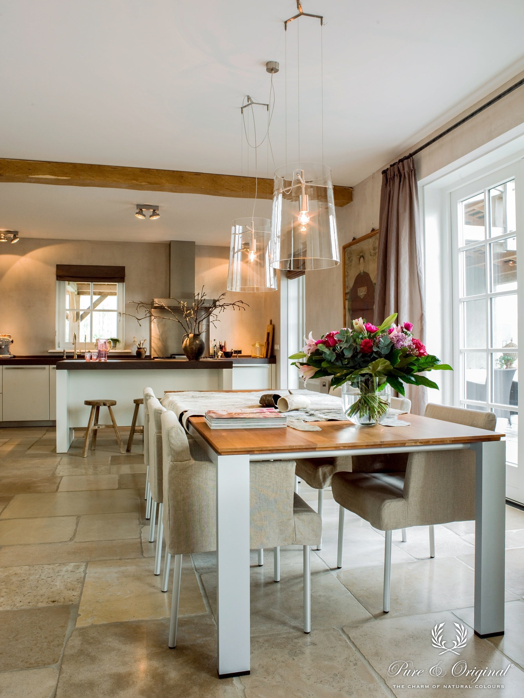 Pure & Original Canvas Fresco kalkverf in interieur