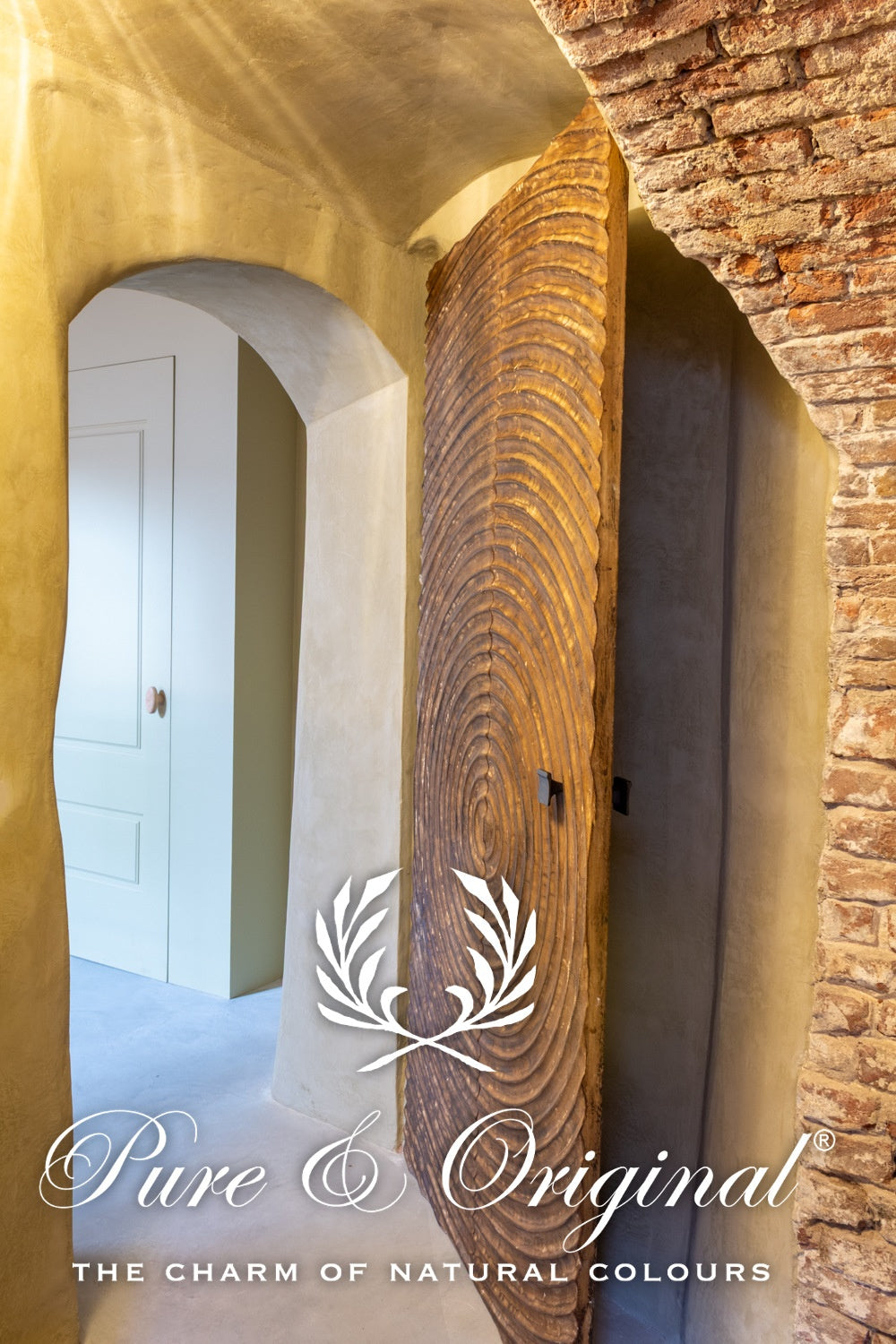 Pure & Original Castile Foam Fresco kalkverf in interieur