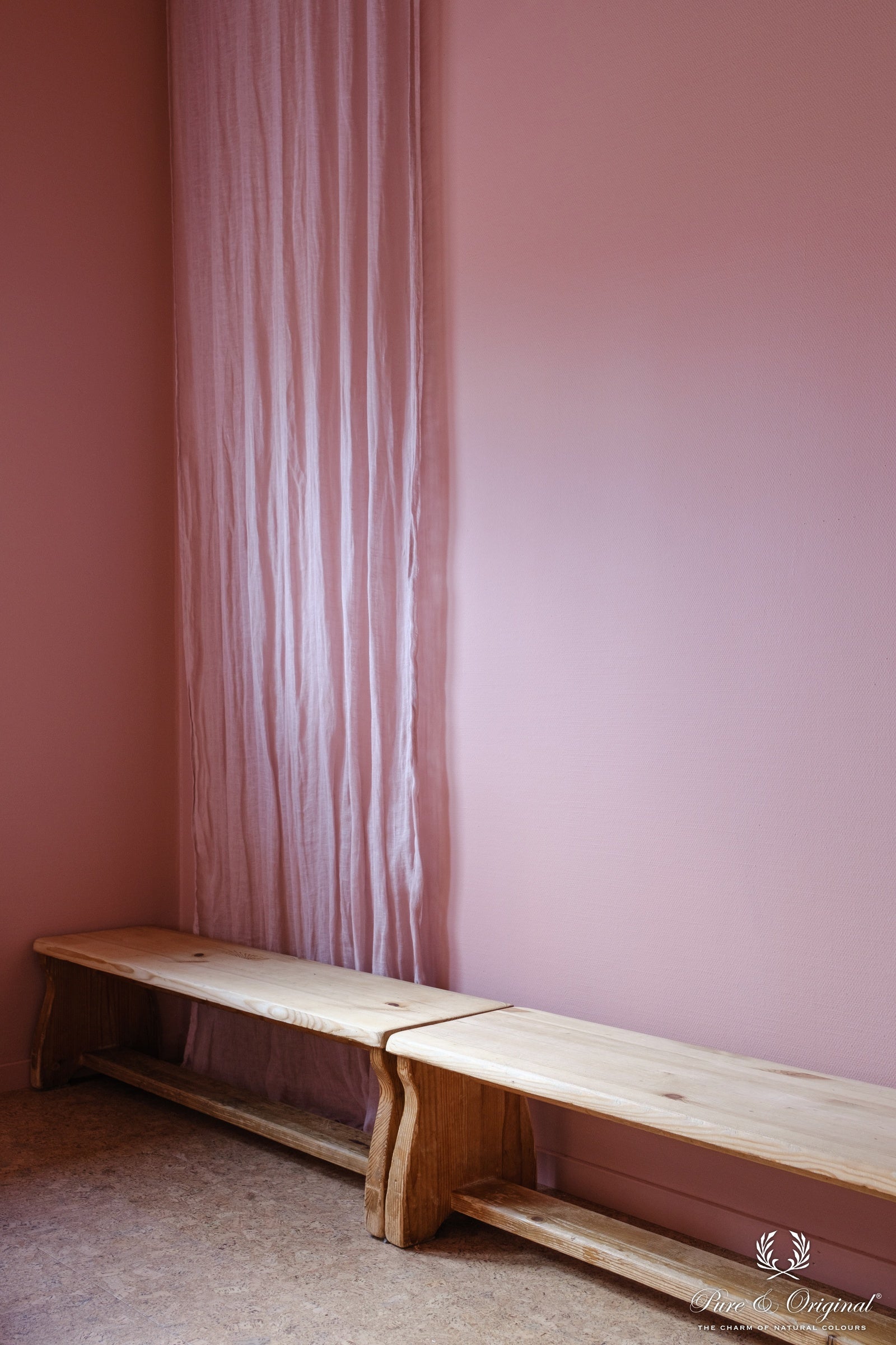 Pure & Original Chalky Coral Classico krijtverf in interieur