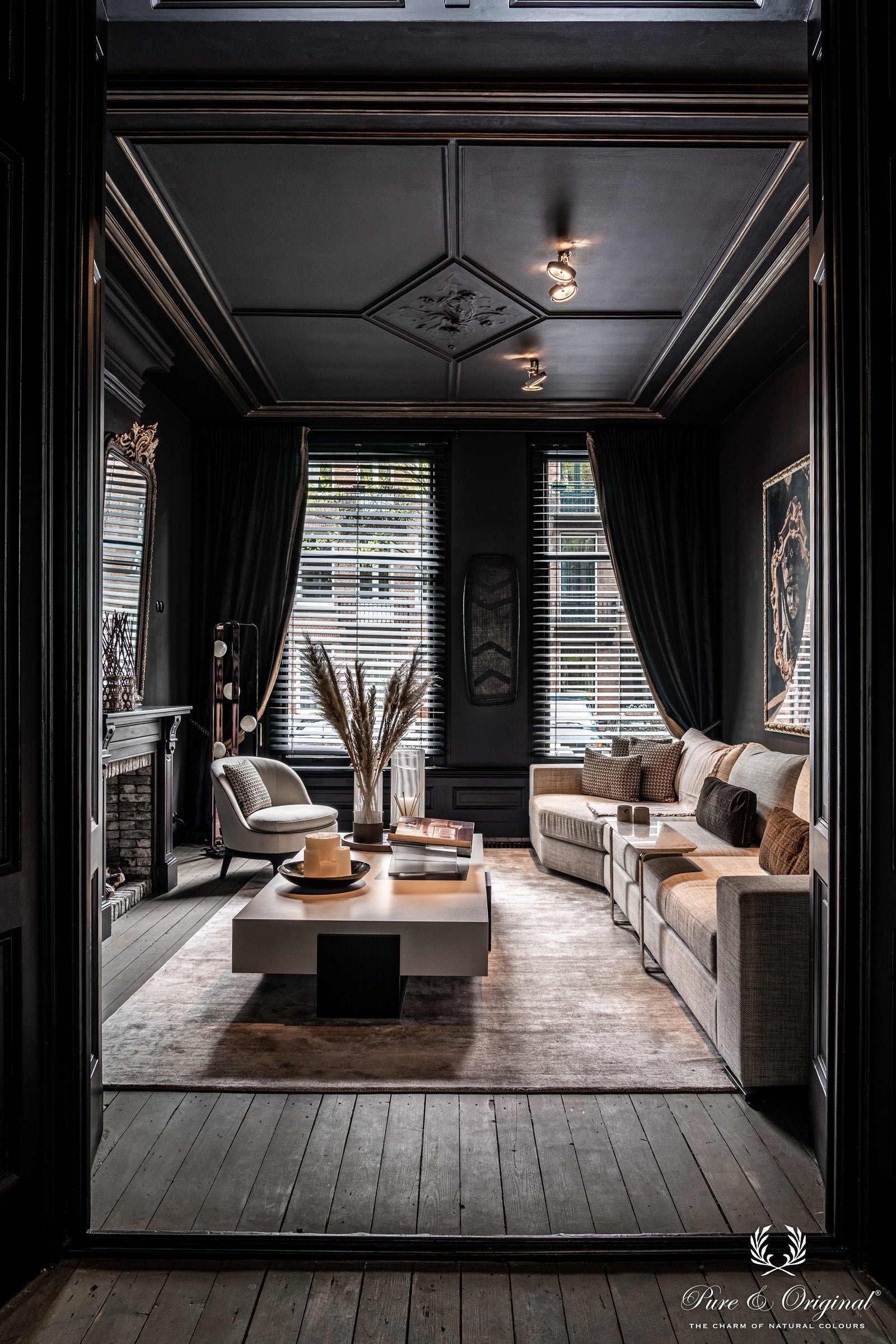 Pure & Original Chocolate Dreams Classico krijtverf in interieur