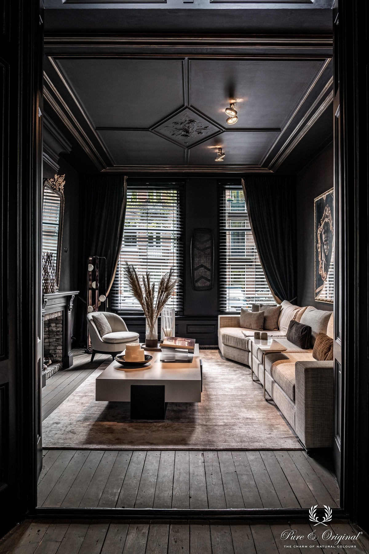 Pure & Original Chocolate Dreams Classico krijtverf in interieur