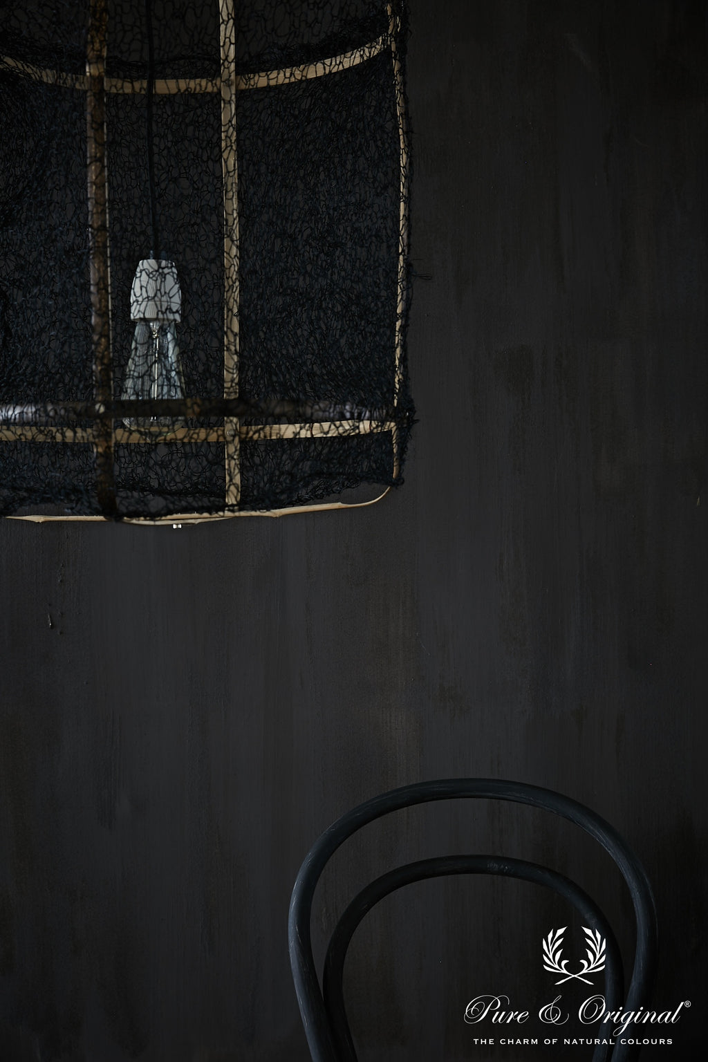 Pure & Original Chocolate Dreams Fresco kalkverf in interieur