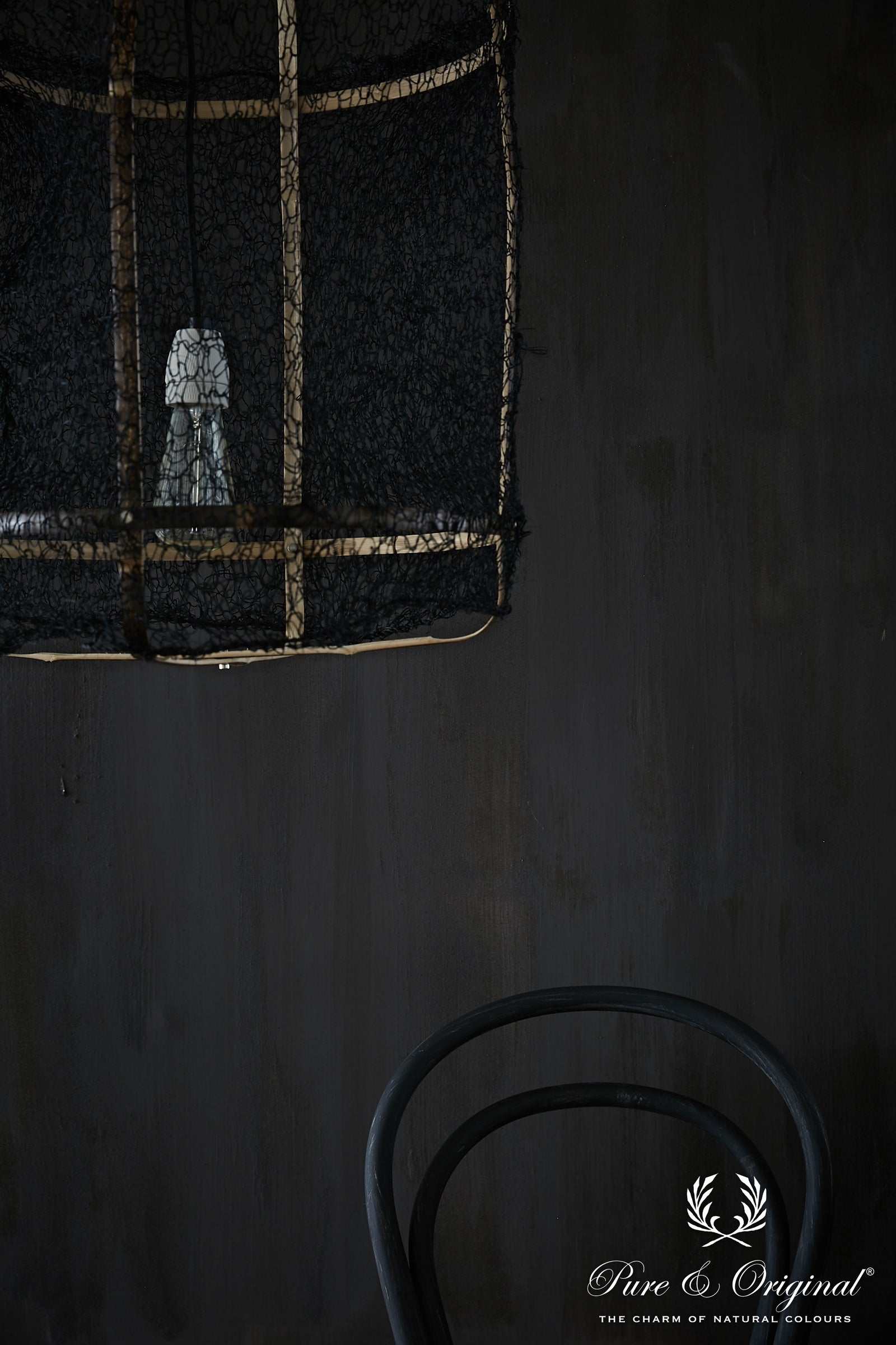 Pure & Original Chocolate Dreams Fresco kalkverf in interieur