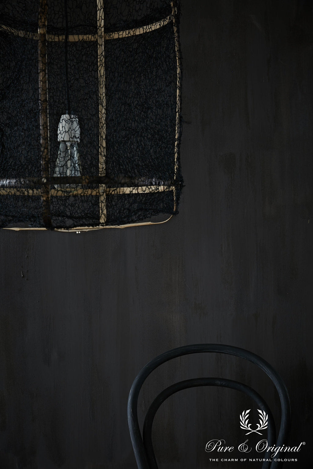 Pure & Original Chocolate Dreams Fresco kalkverf in interieur