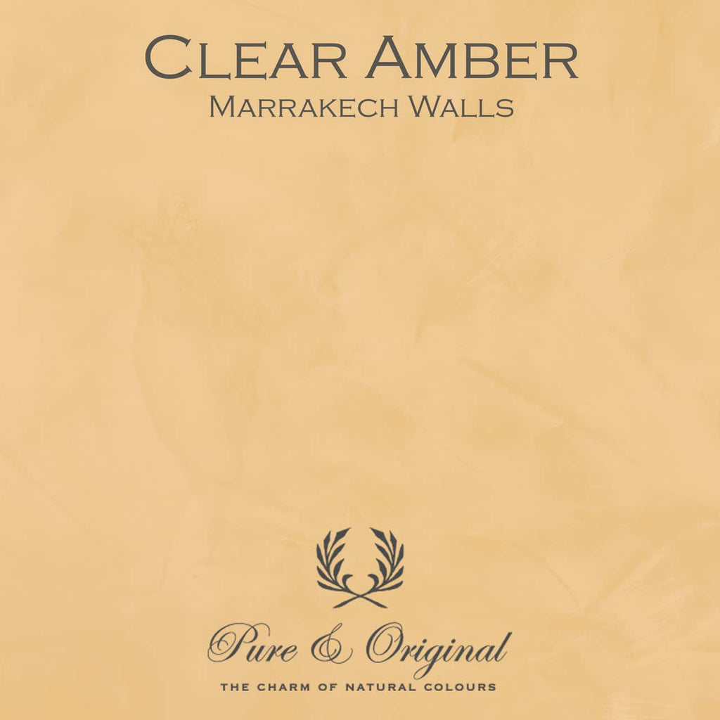 Pure & Original Clear Amber - Marrakech Walls kalkstuc