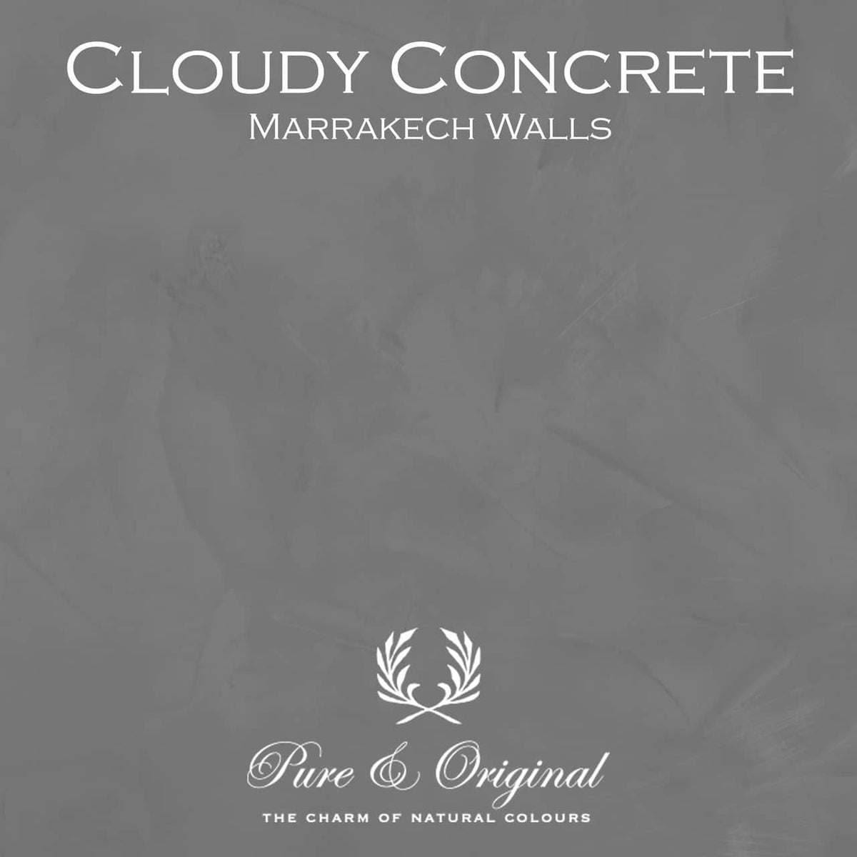 Pure & Original Cloudy Concrete - Marrakech Walls kalkstuc