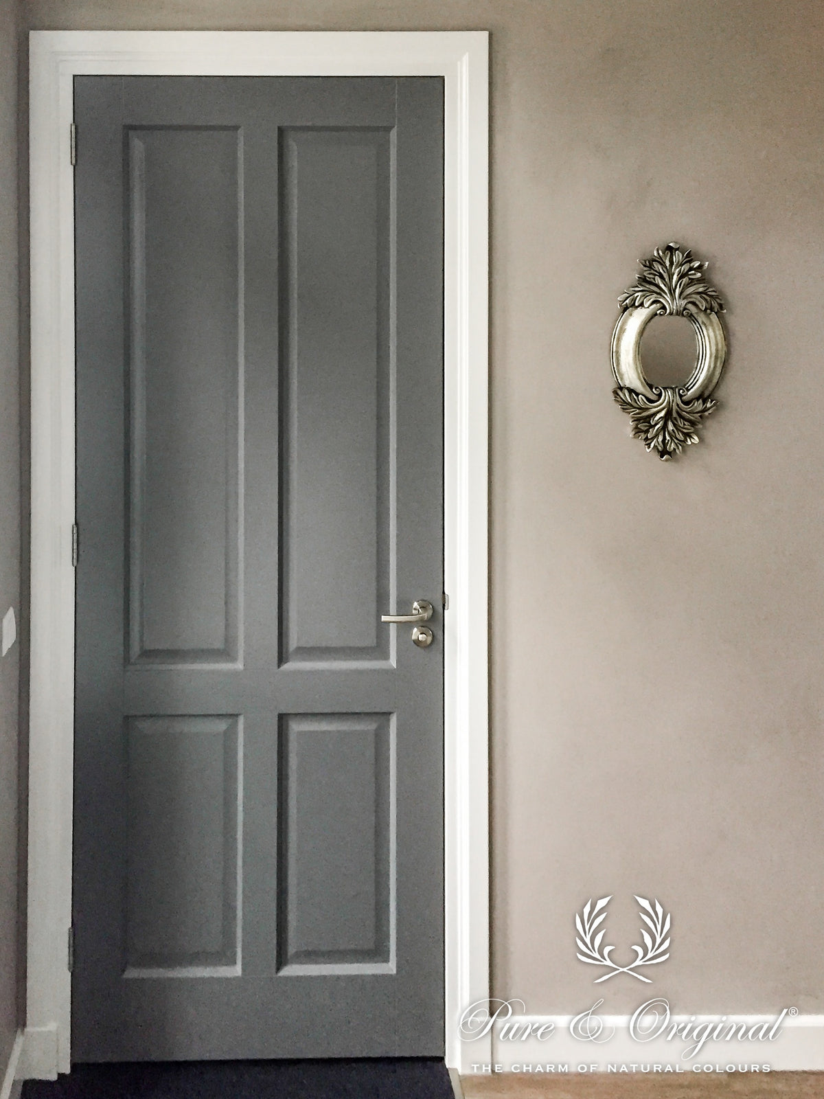 Pure & Original Cloudy Concrete Traditional Paint lakverf in interieur