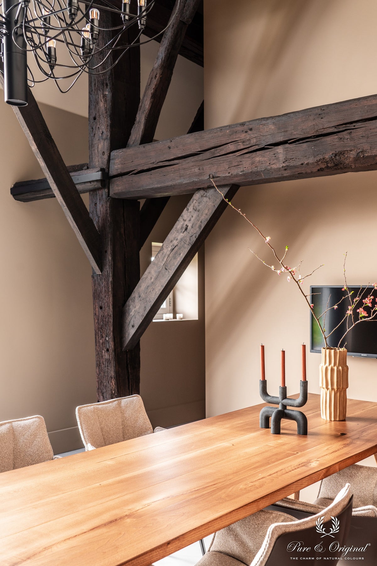 Pure & Original Copper Traditional Paint Elements in interieur