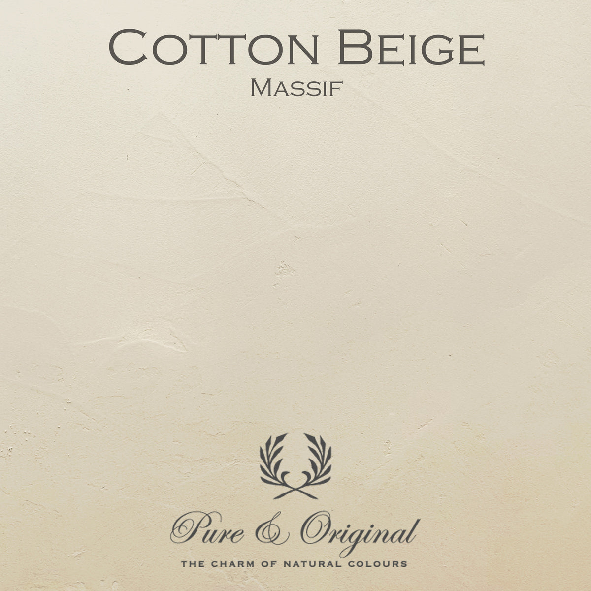 Pure & Original Cotton Beige - Massif muurverf