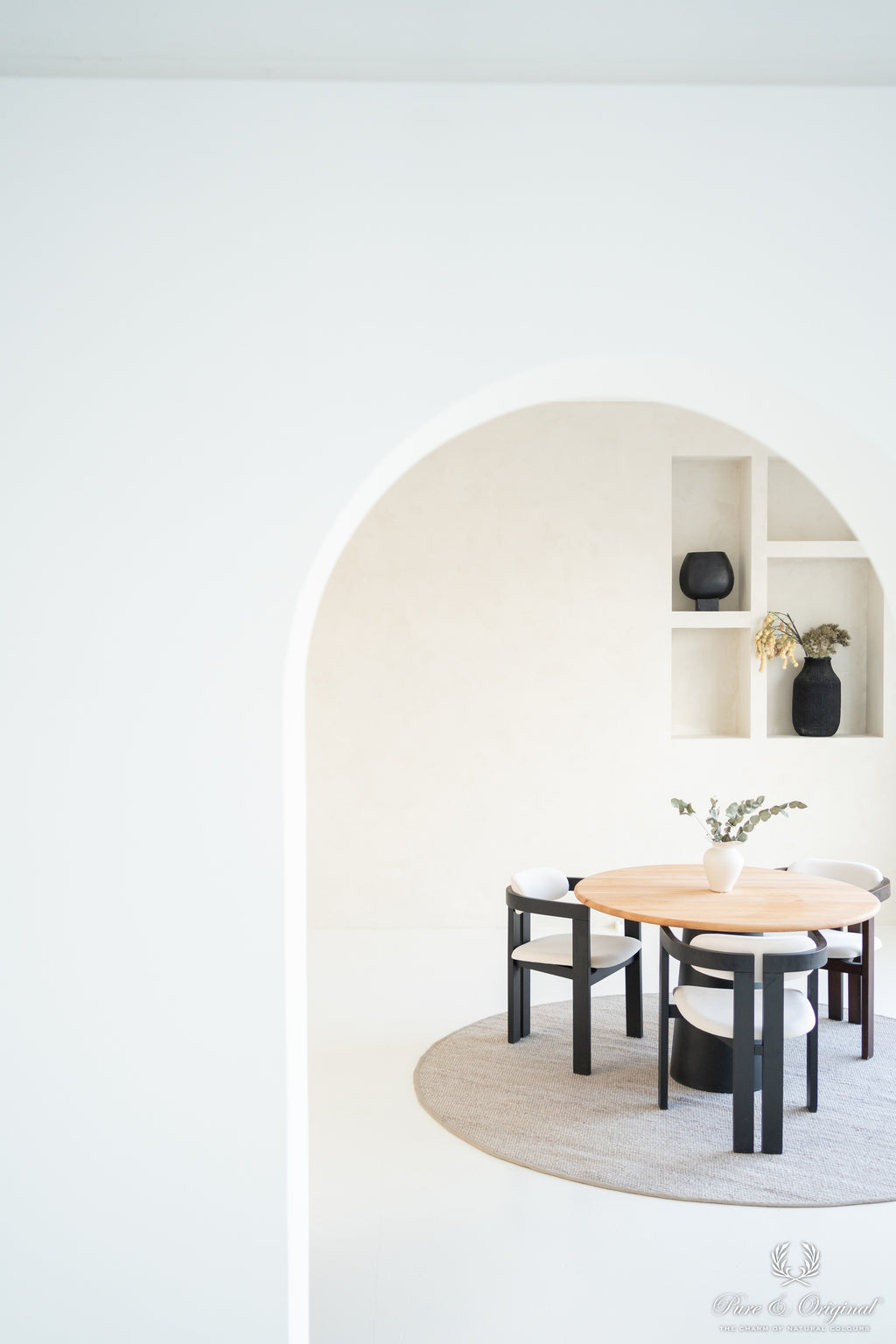 Pure & Original Cotton Beige Fresco kalkverf in interieur
