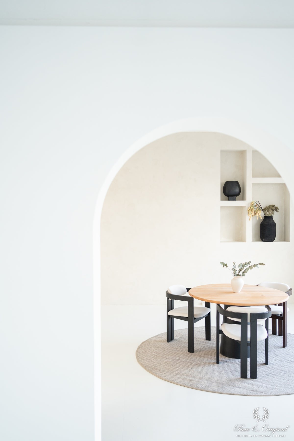 Pure & Original Cotton Beige Fresco kalkverf in interieur