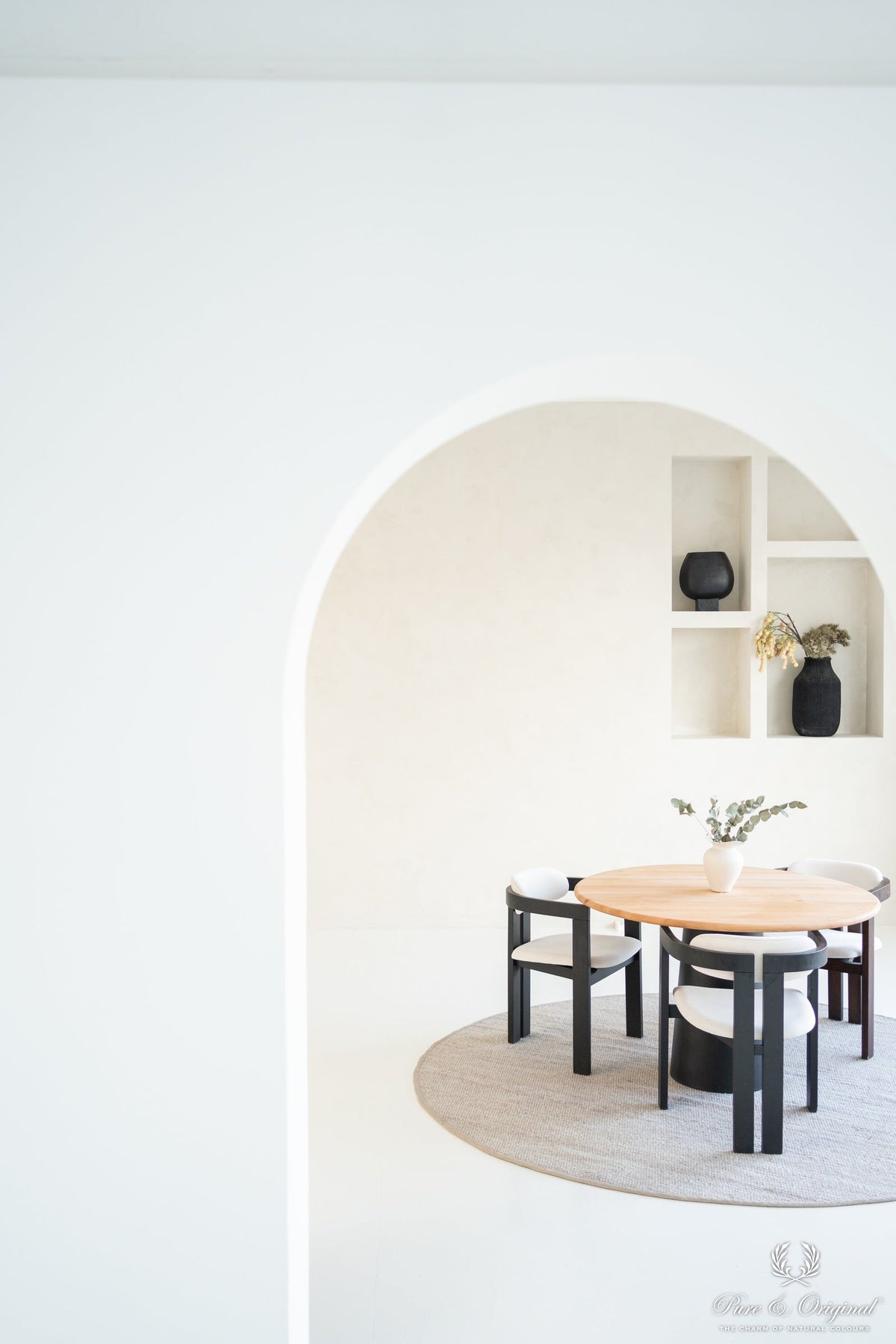 Pure & Original Cotton Beige Fresco kalkverf in interieur