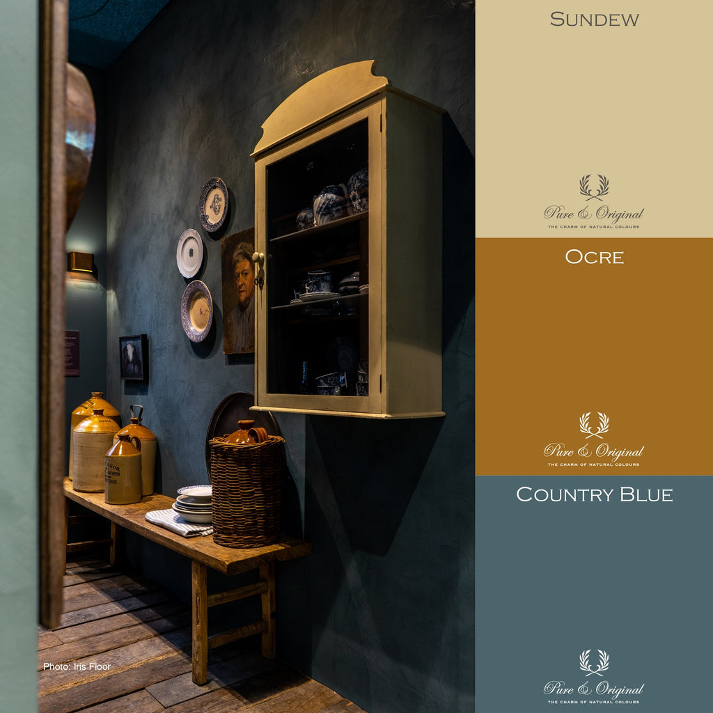 Pure & Original Country Blue Na Iris Floor Onbekend in interieur
