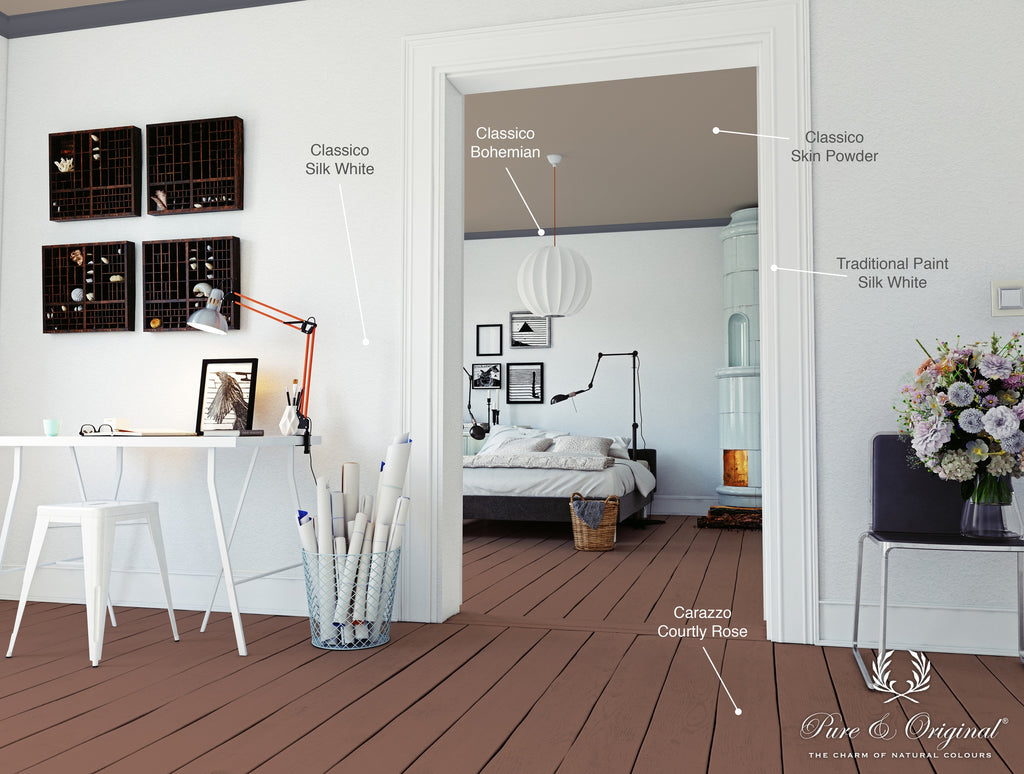 Pure & Original Courtly Rose Carazzo in interieur