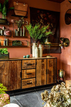 Pure & Original Courtly Rose Marrakech Walls kalkstuc in interieur