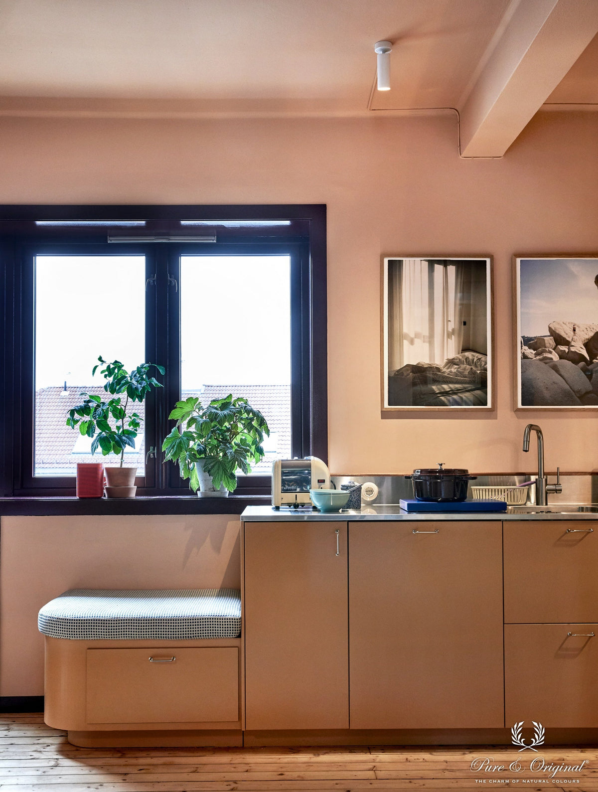 Pure & Original Coy Blush Licetto muurverf in interieur