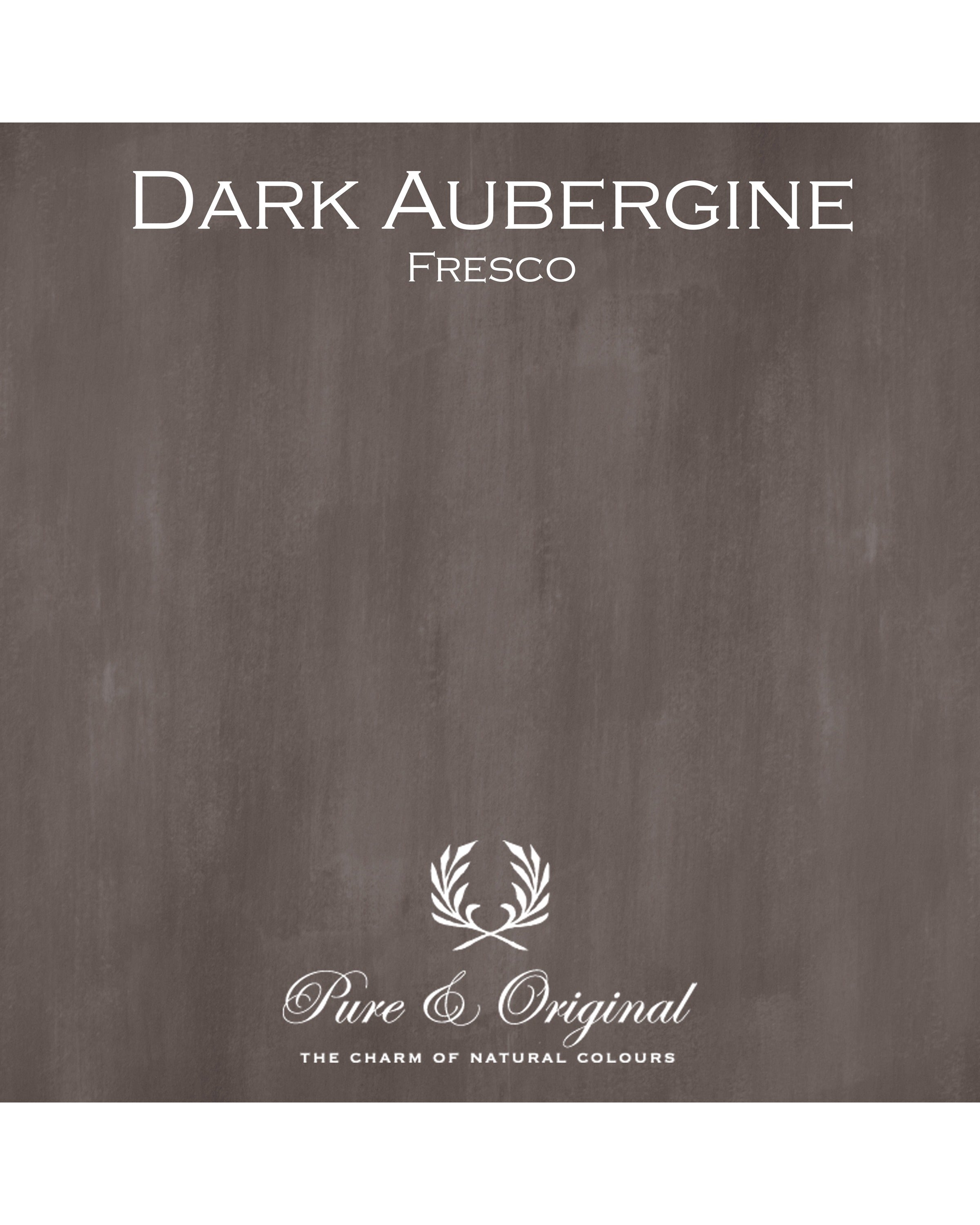 Pure & Original Dark Aubergine - Fresco kalkverf