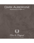 Pure & Original Dark Aubergine - Marrakech Walls kalkstuc
