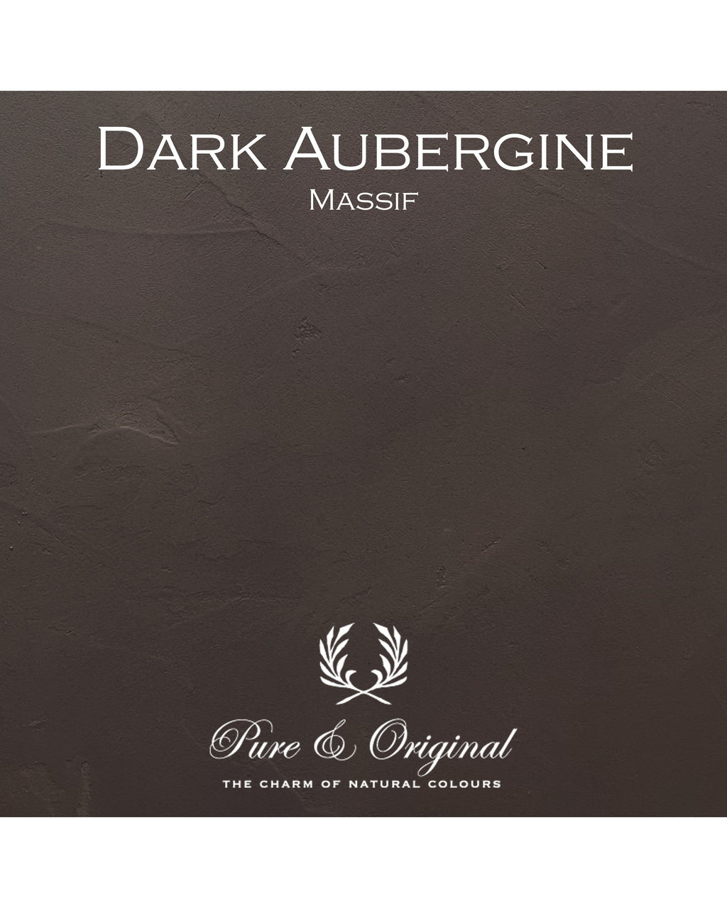 Pure & Original Dark Aubergine - Massif muurverf