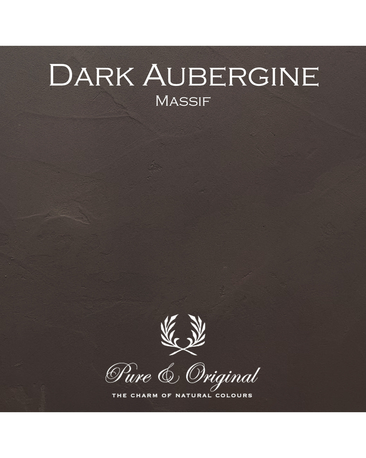 Pure & Original Dark Aubergine - Massif muurverf