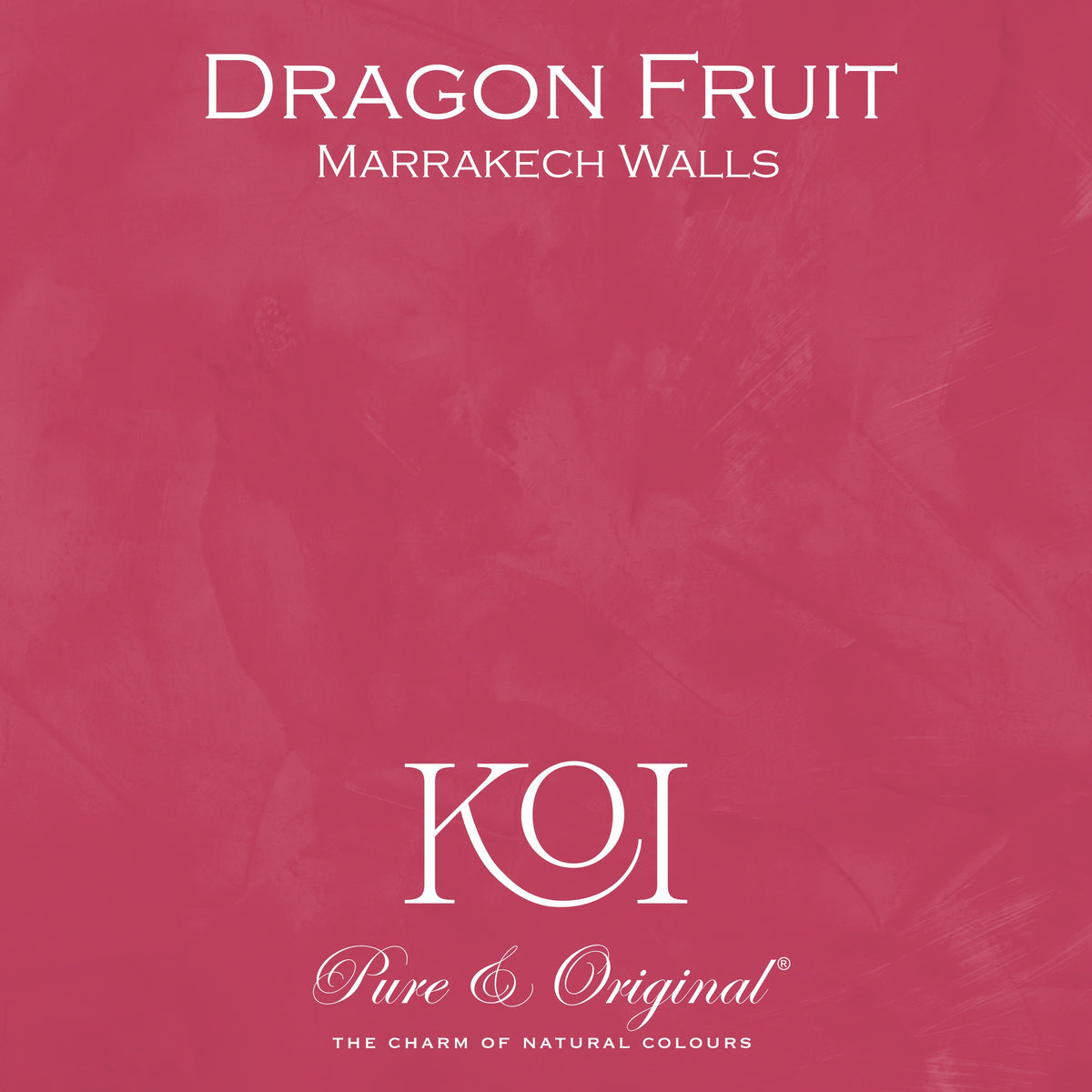 Pure & Original Dragon Fruit - Marrakech Walls kalkstuc