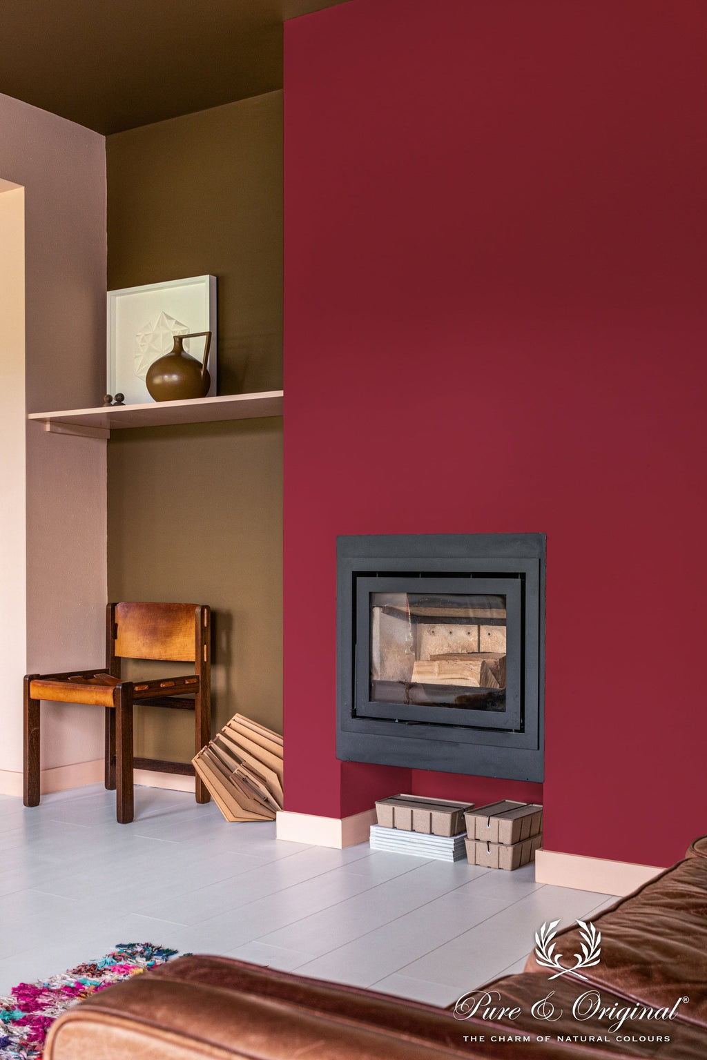 Pure & Original Dragon Fruit Licetto muurverf in interieur