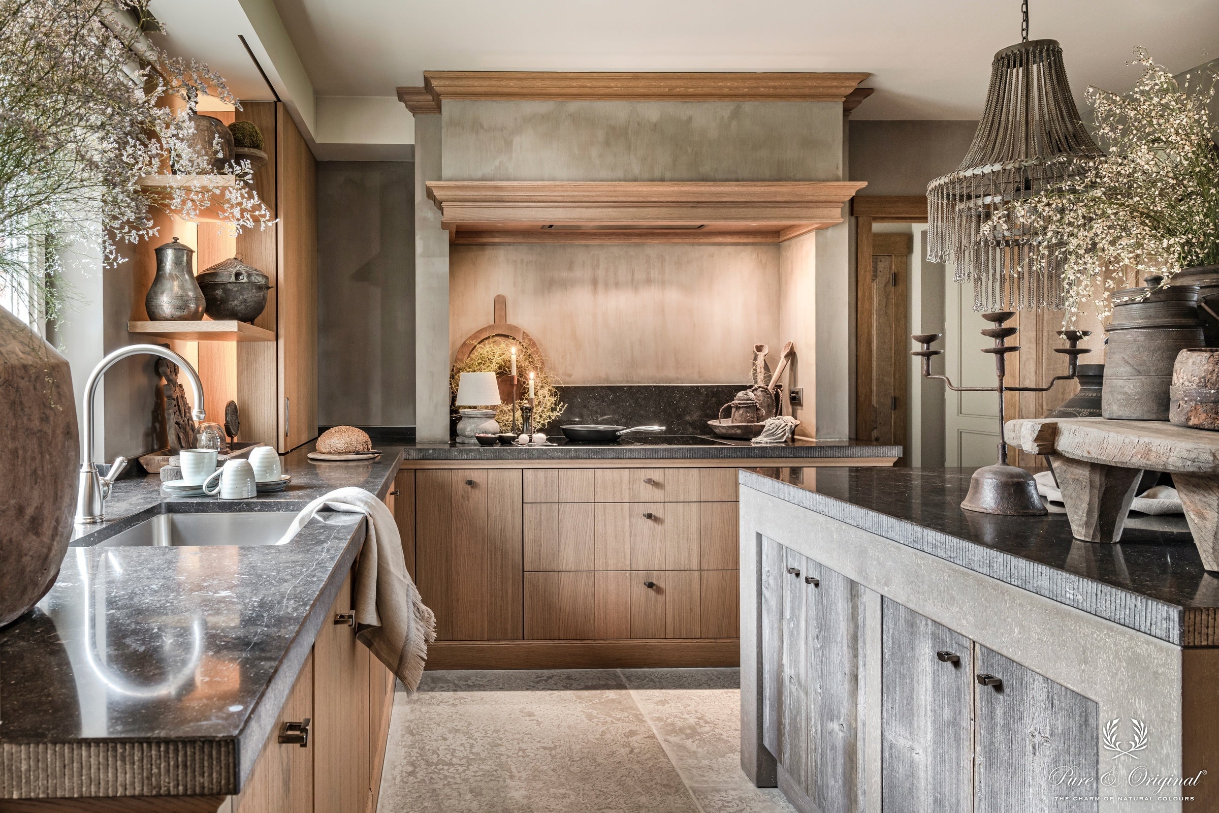 Pure & Original Dried Clay Fresco kalkverf in interieur
