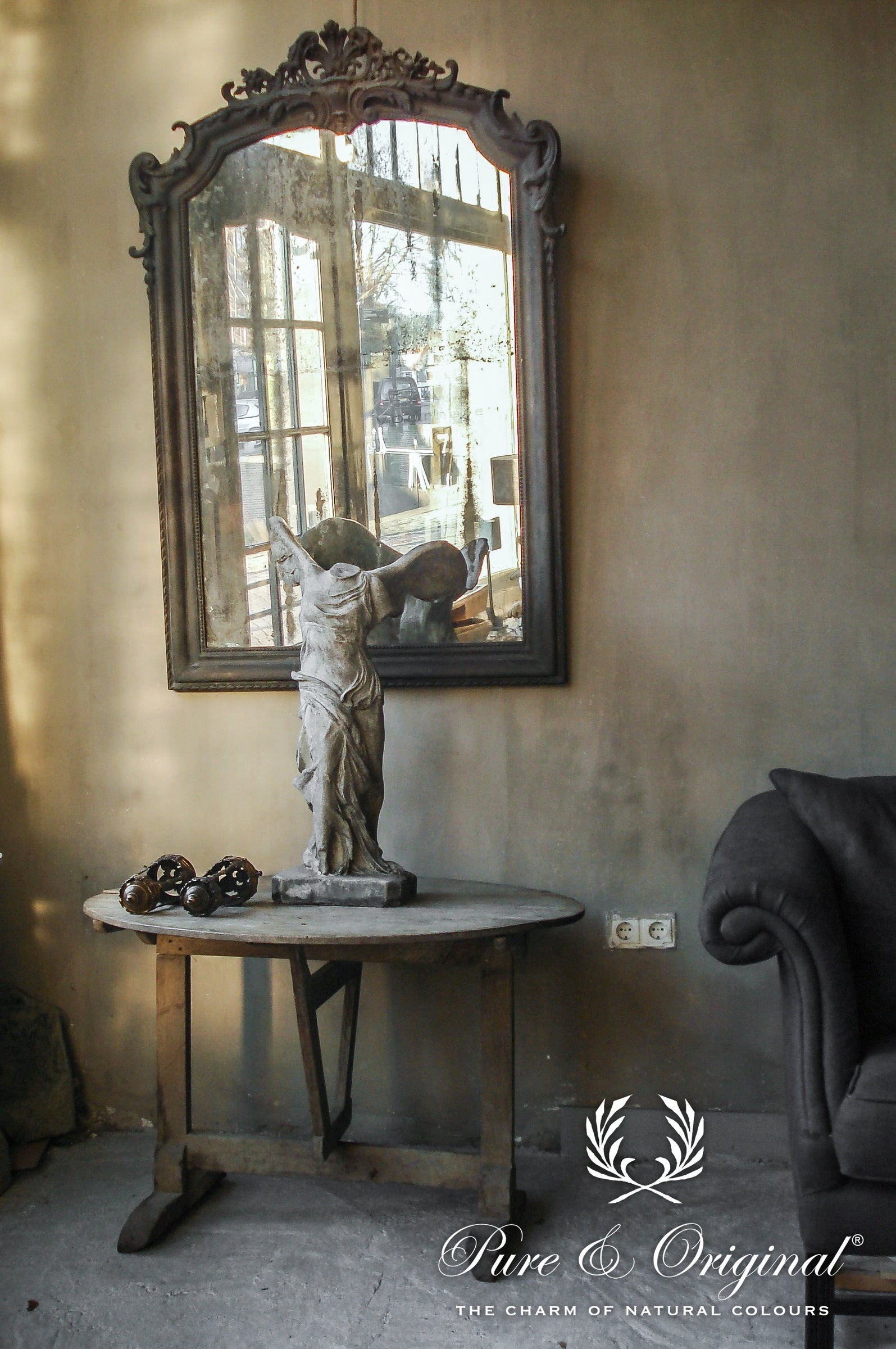 Pure & Original Dried Clay Fresco kalkverf in interieur
