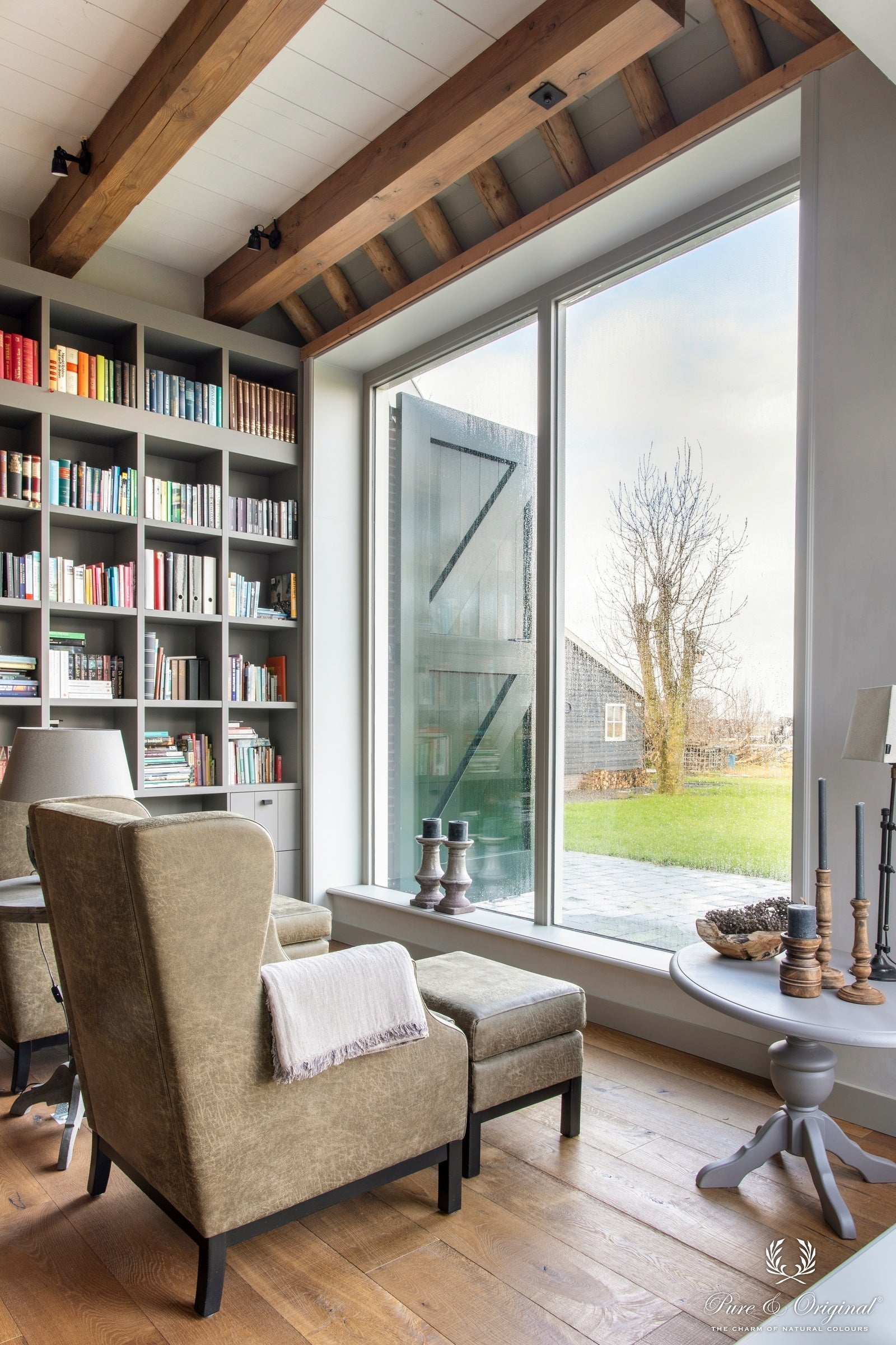 Pure & Original Dried Clay Traditional Paint lakverf in interieur
