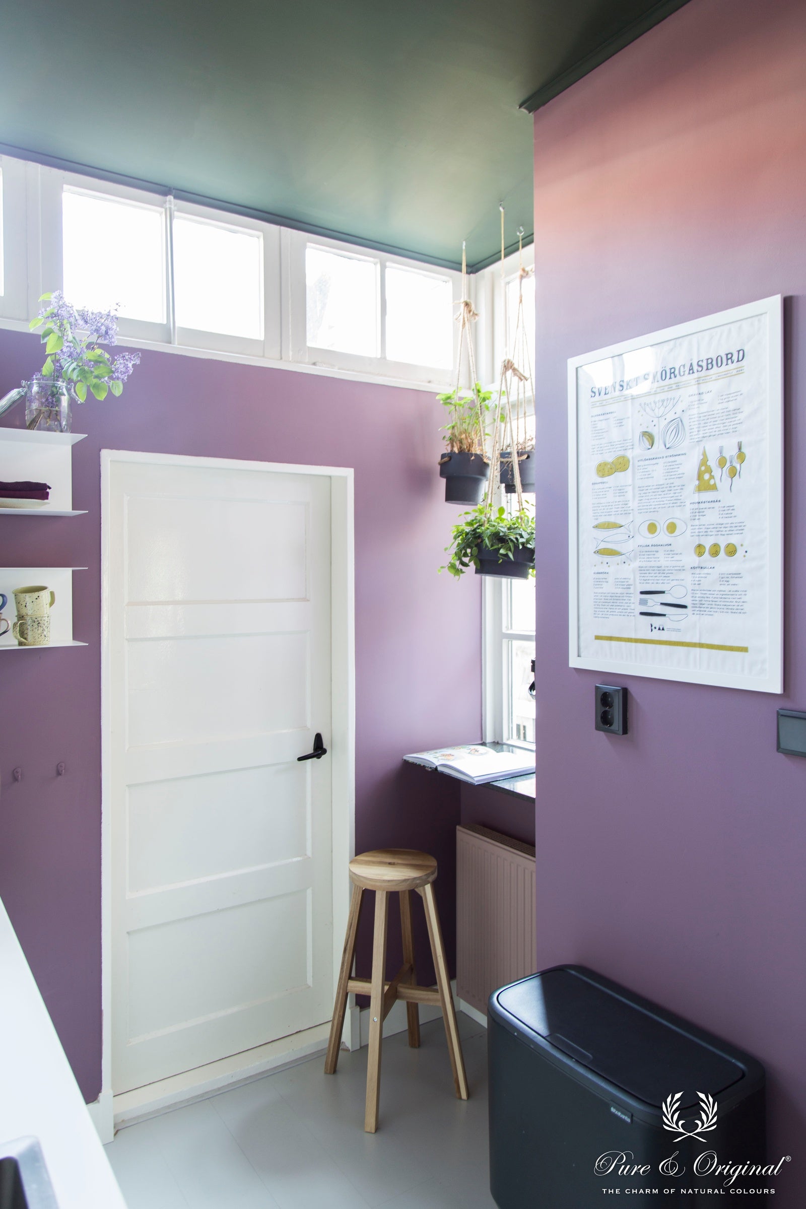 Pure & Original Dusty Lavender Classico krijtverf in interieur