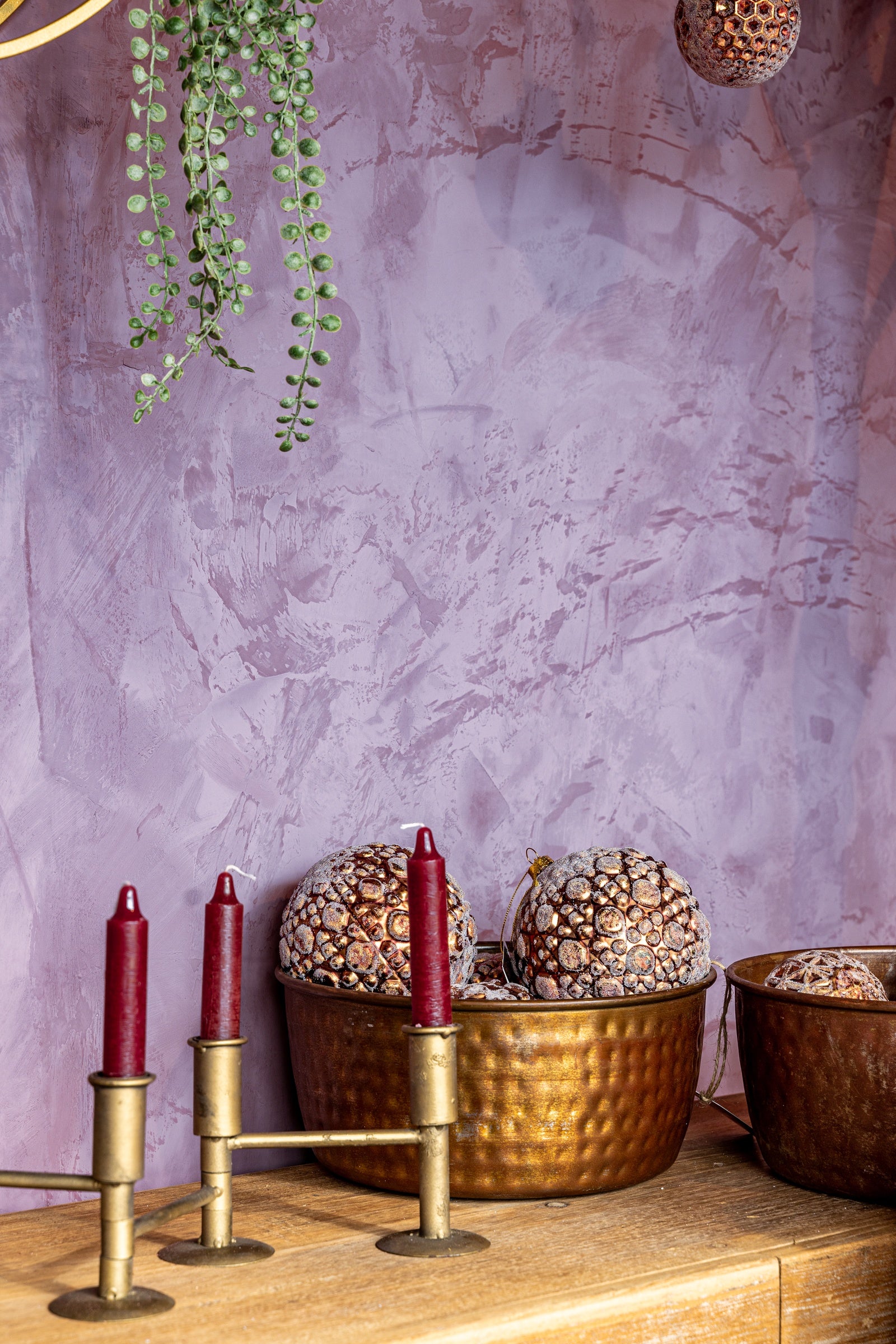 Pure & Original Dusty Lavender Marrakech Walls kalkstuc in interieur