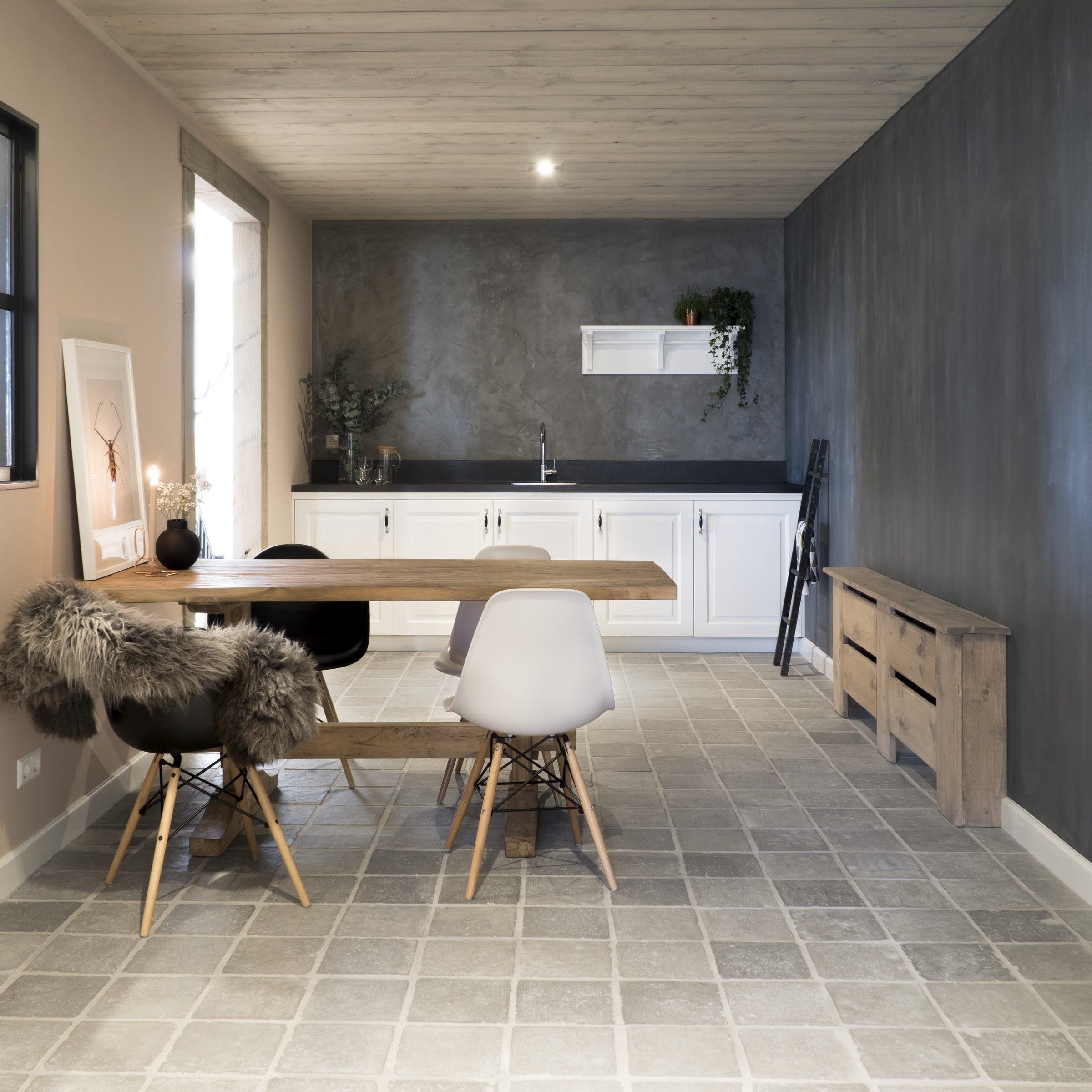 Pure & Original Earth Stone Marrakech Walls kalkstuc in interieur