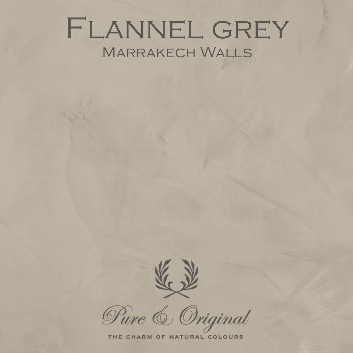 Pure & Original Flannel Grey - Marrakech Walls kalkstuc