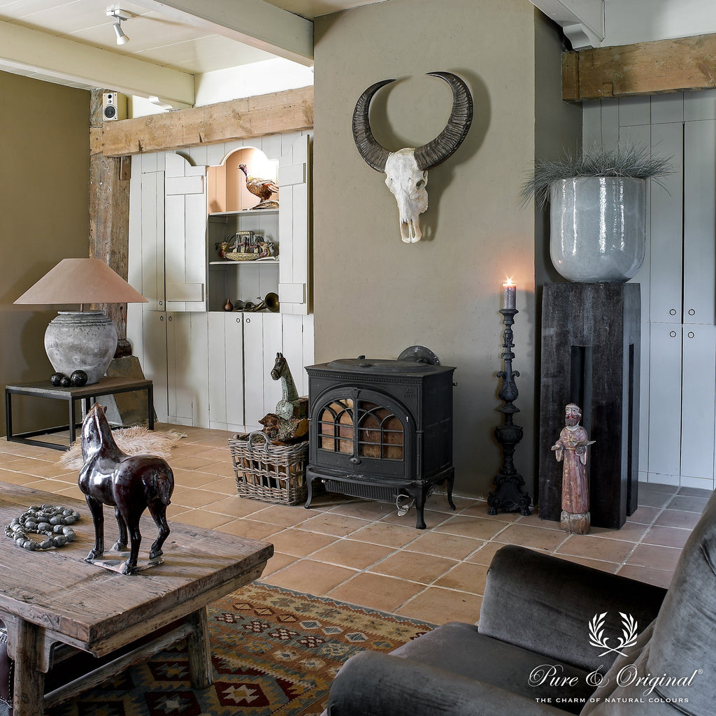 Pure & Original Flannel Grey Classico krijtverf in interieur