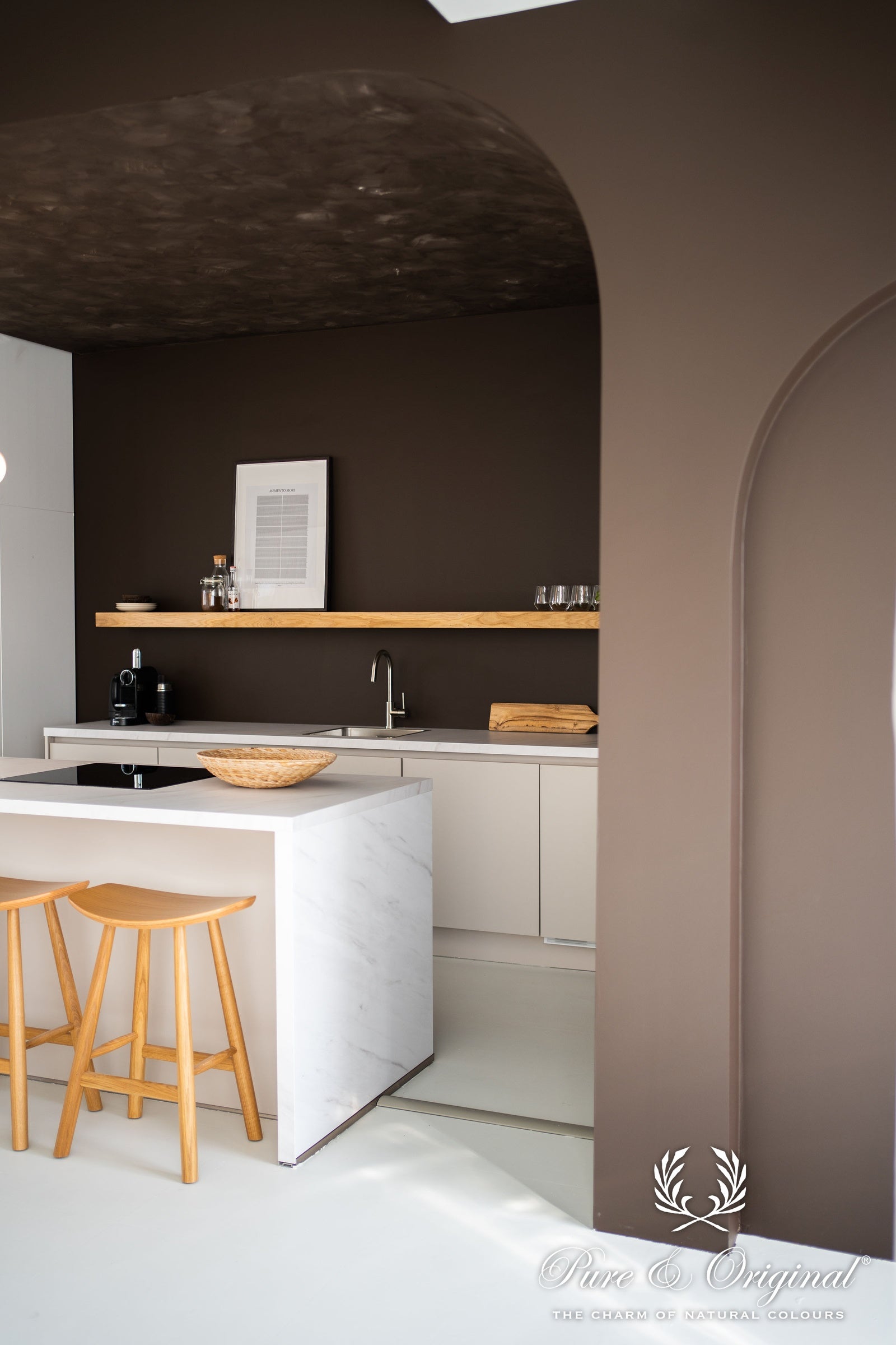 Pure & Original Fondant Fresco kalkverf in interieur