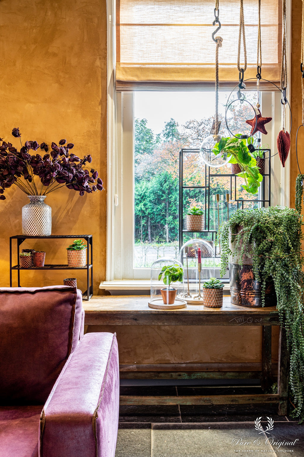 Pure & Original Golden Majesty Marrakech Walls kalkstuc in interieur