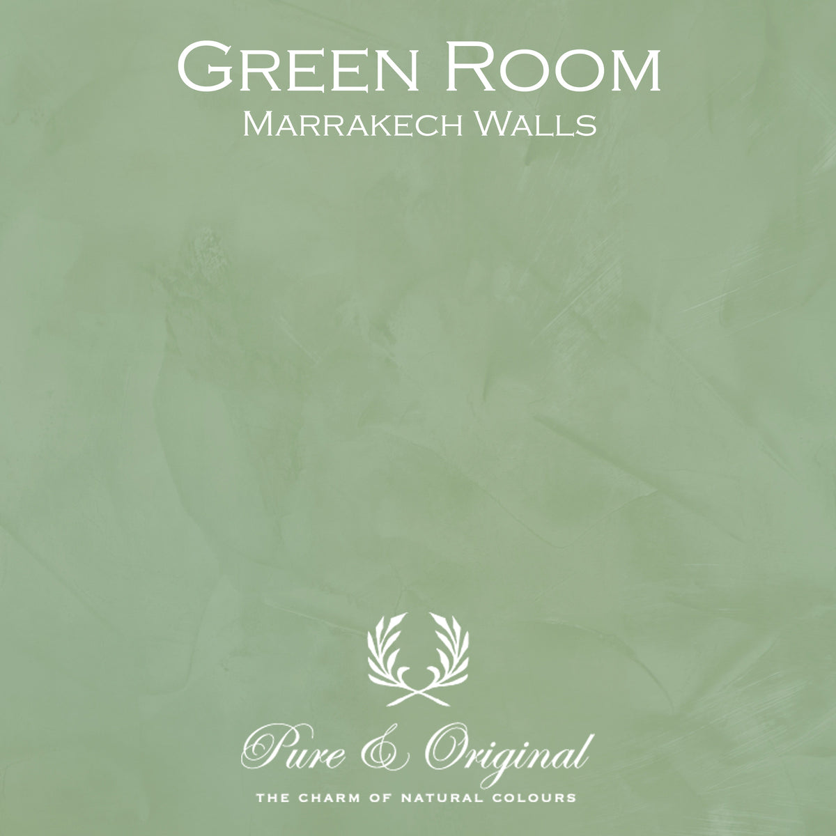 Pure & Original Green Room - Marrakech Walls kalkstuc