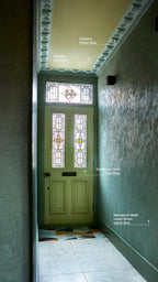 Pure & Original Green Room Marrakech Walls kalkstuc in interieur