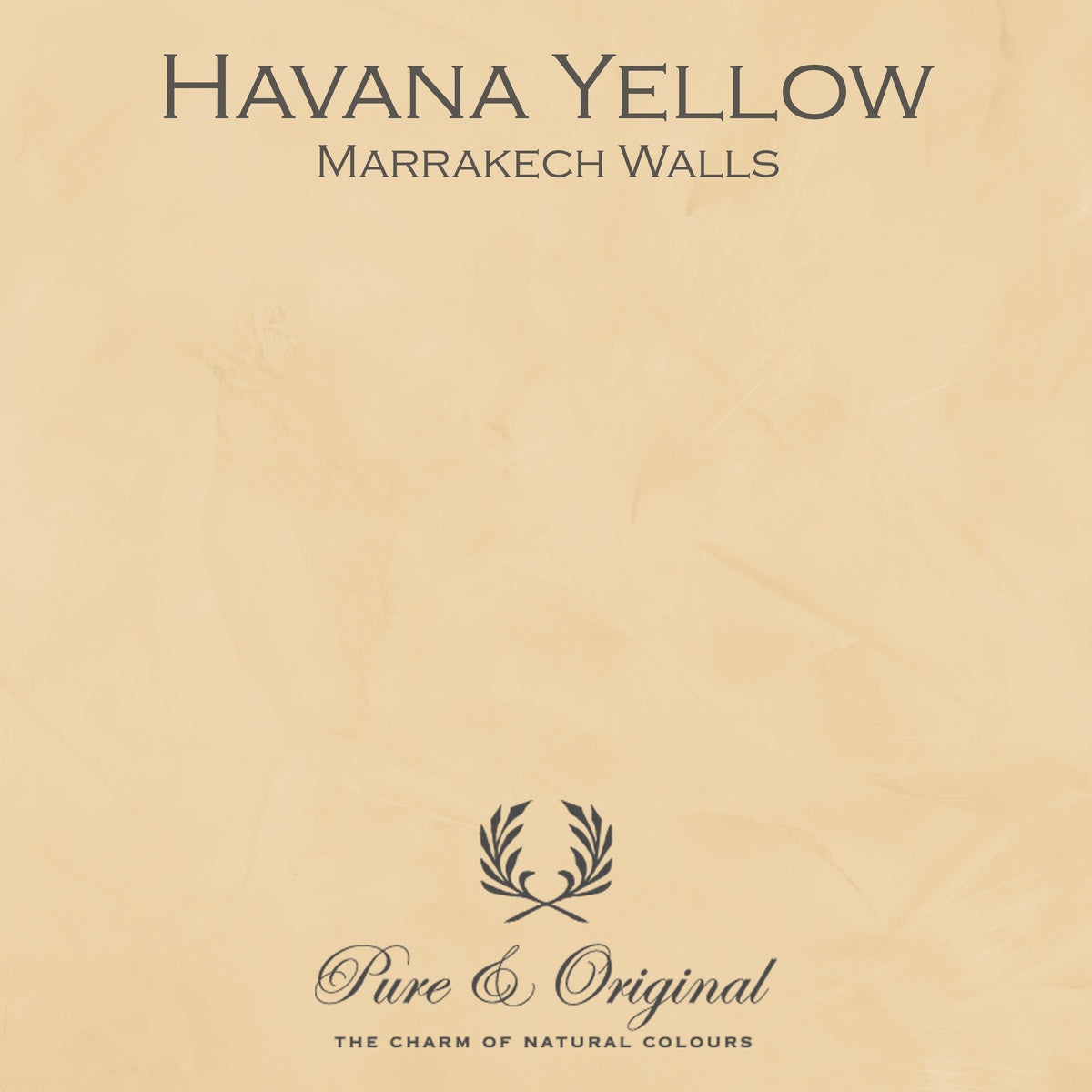 Pure & Original Havana Yellow - Marrakech Walls kalkstuc