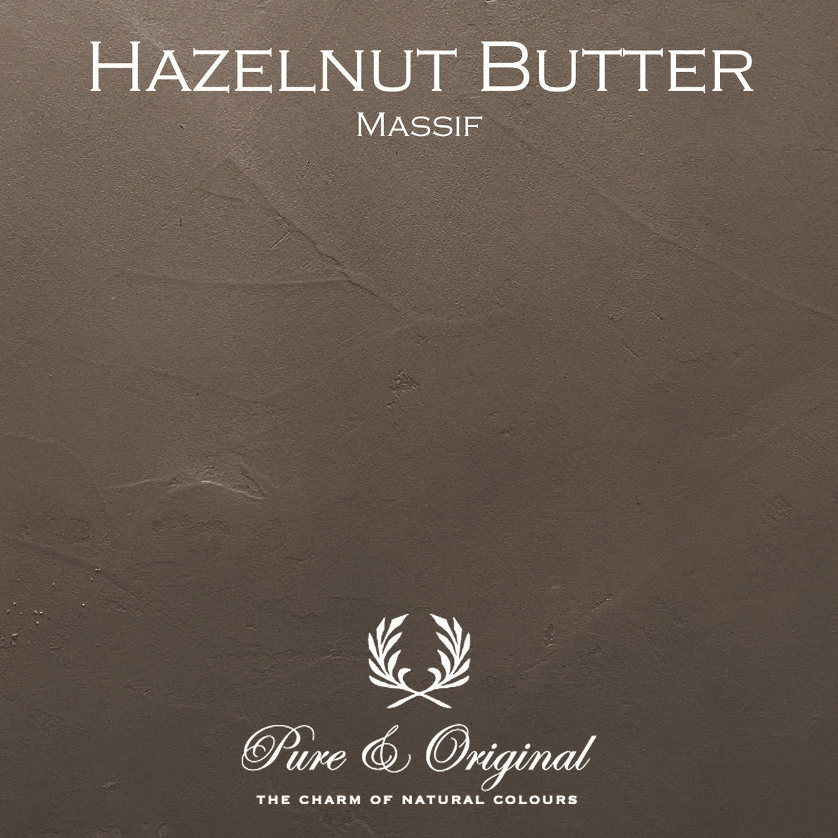 Pure & Original Hazelnut Butter - Massif muurverf