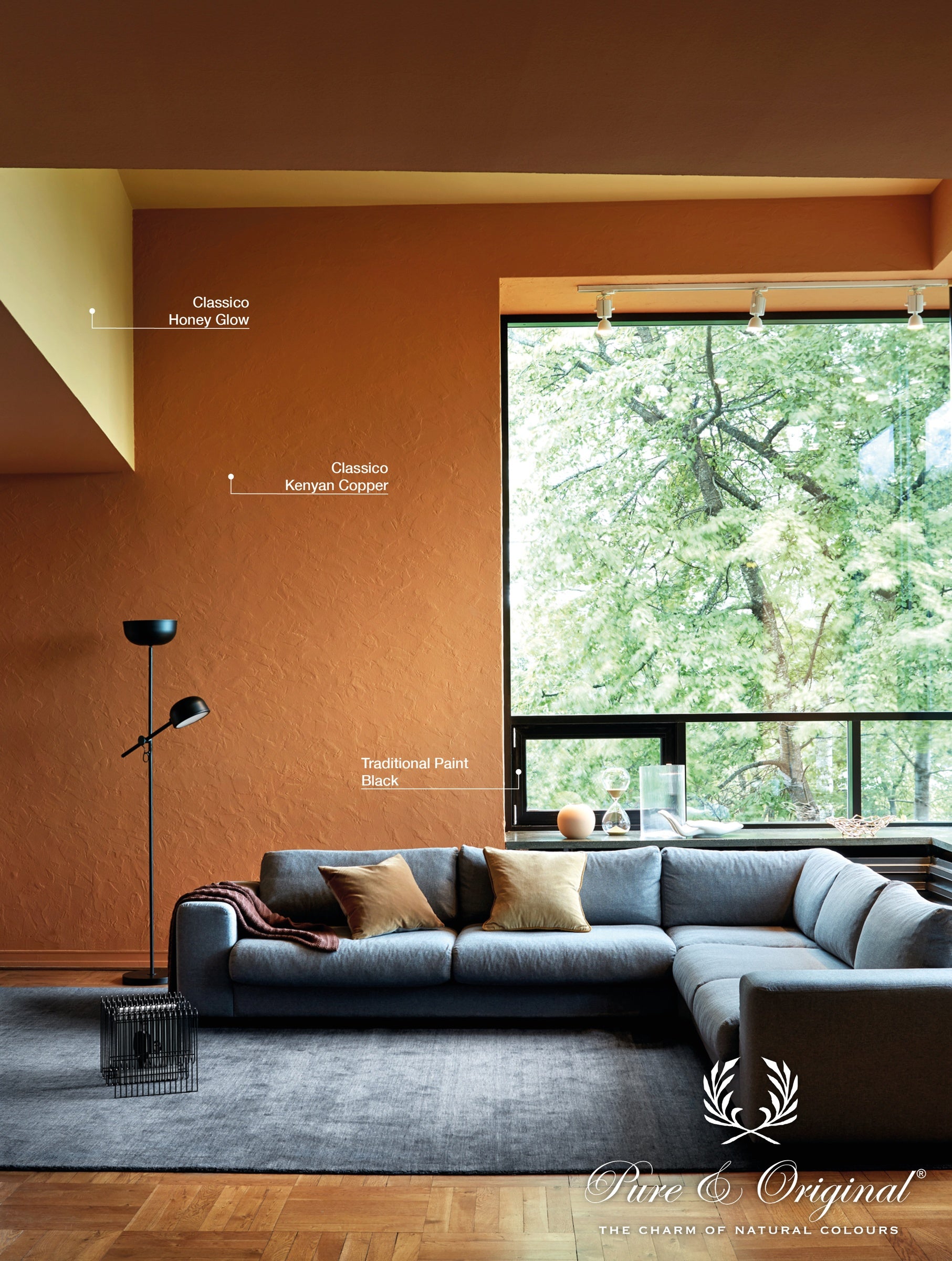Pure & Original Kenyan Copper Classico krijtverf in interieur