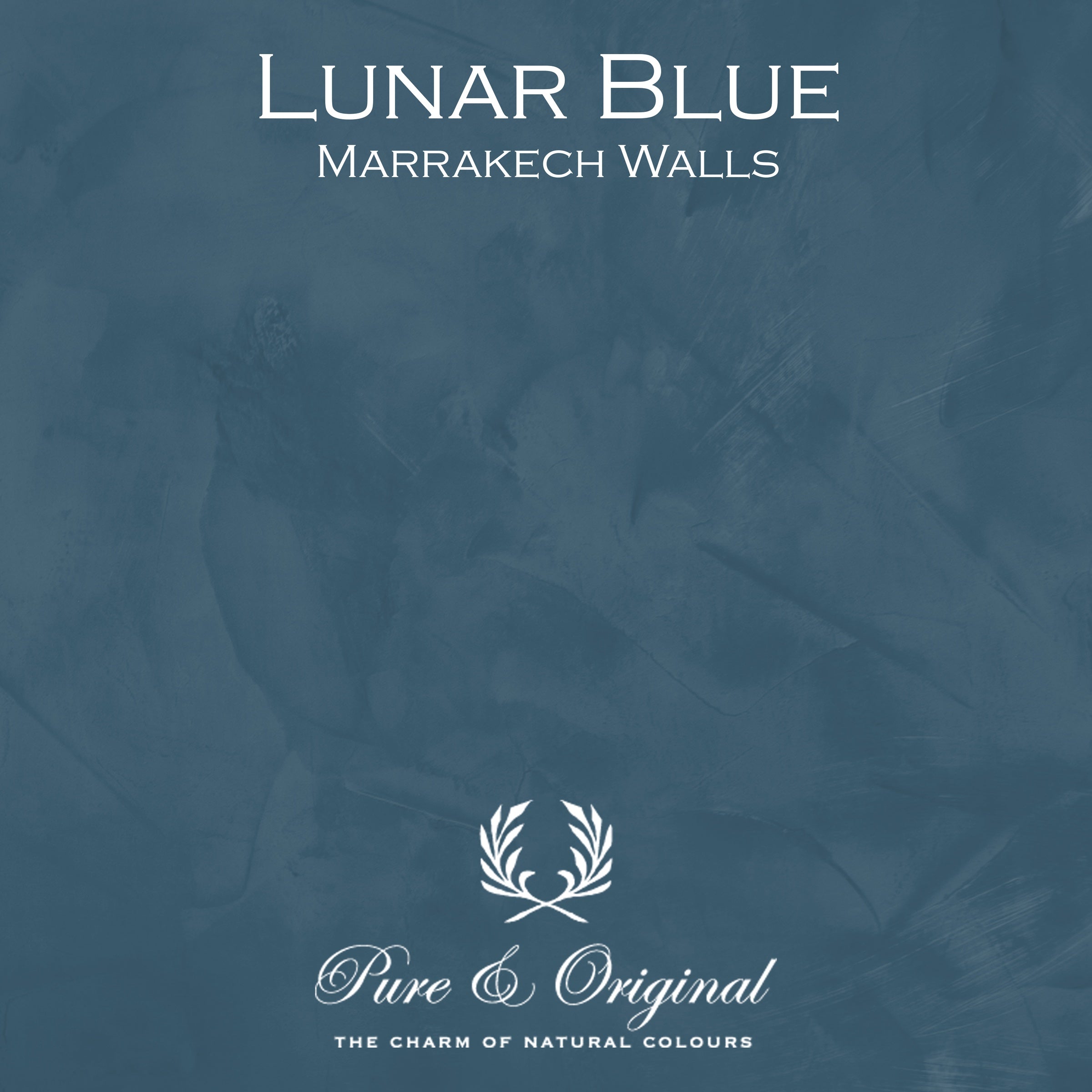 Pure & Original Lunar Blue - Marrakech Walls kalkstuc