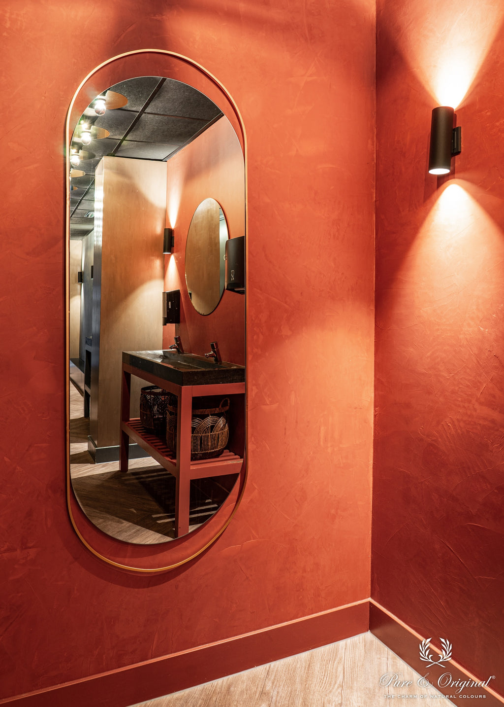 Pure & Original Marsala Marrakech Walls kalkstuc in interieur
