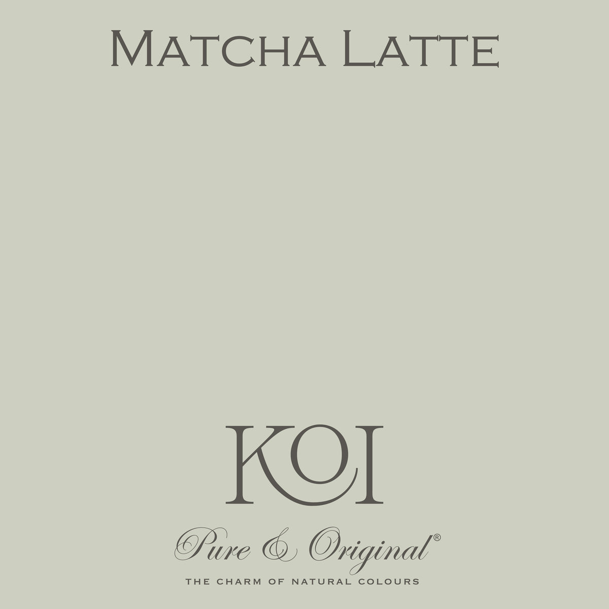 Pure & Original Matcha Latte - Classico krijtverf